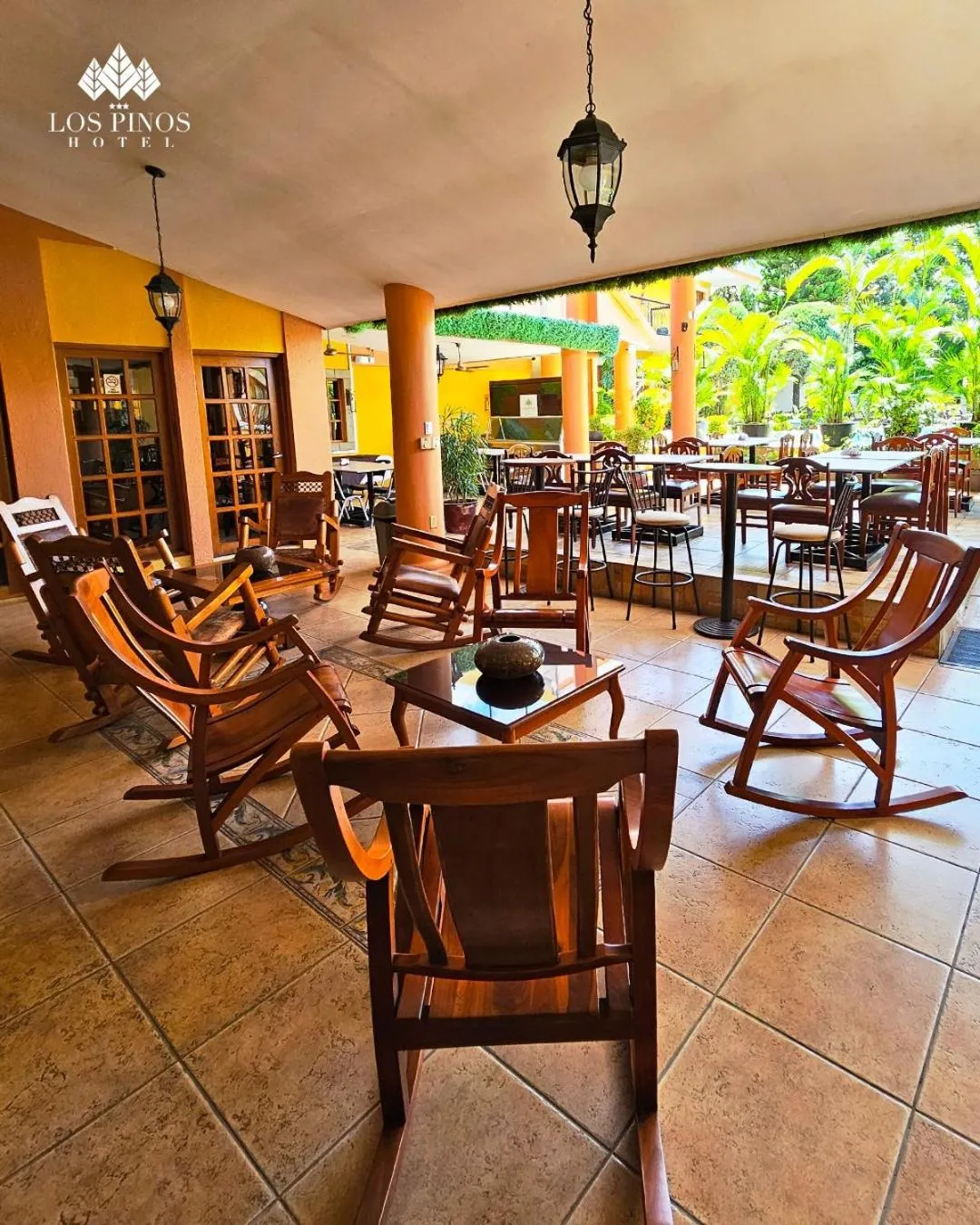 Balcony/Terrace in Hotel Los Pinos