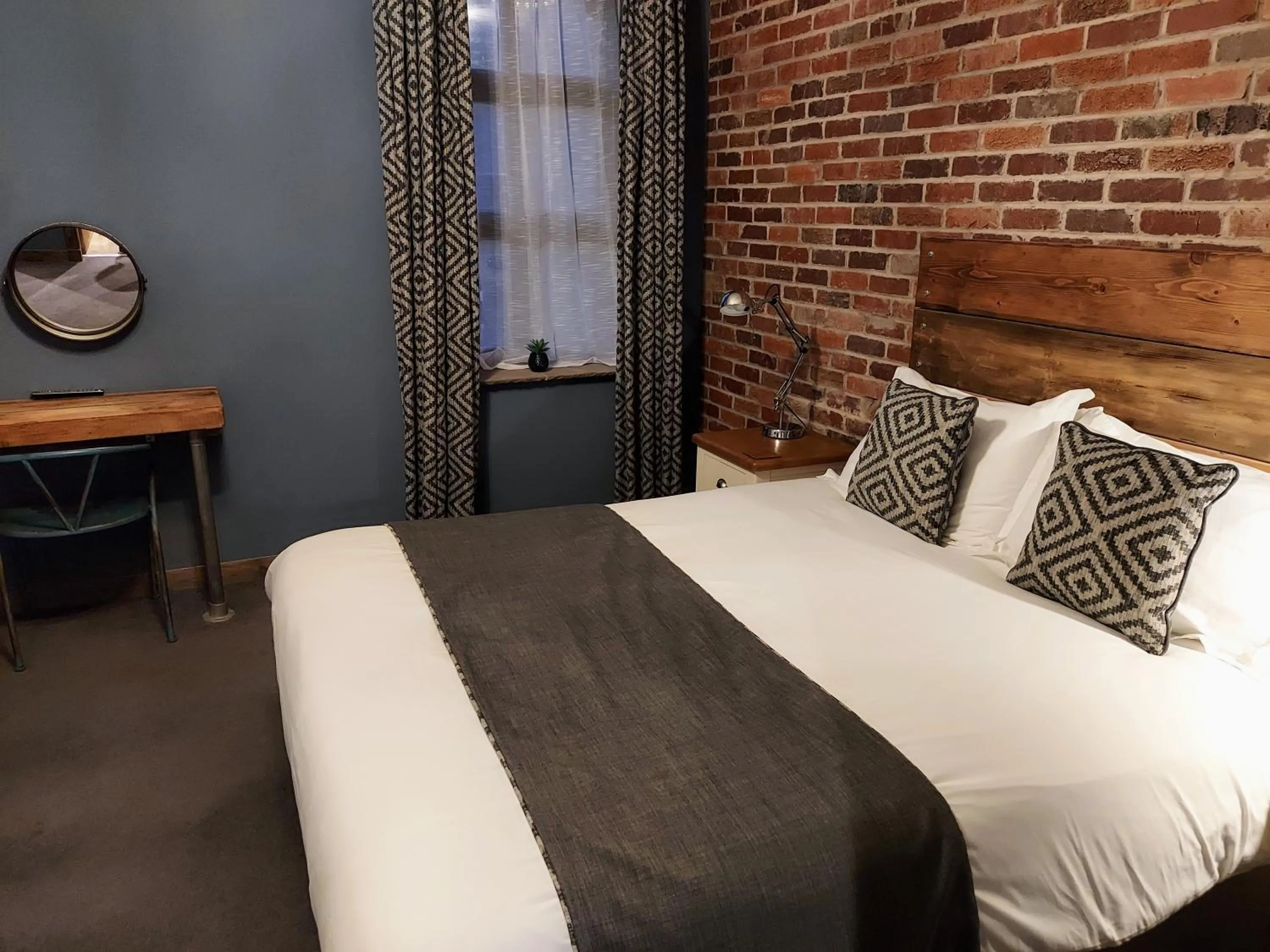 Bed in Trawden Arms Community Owned Pub