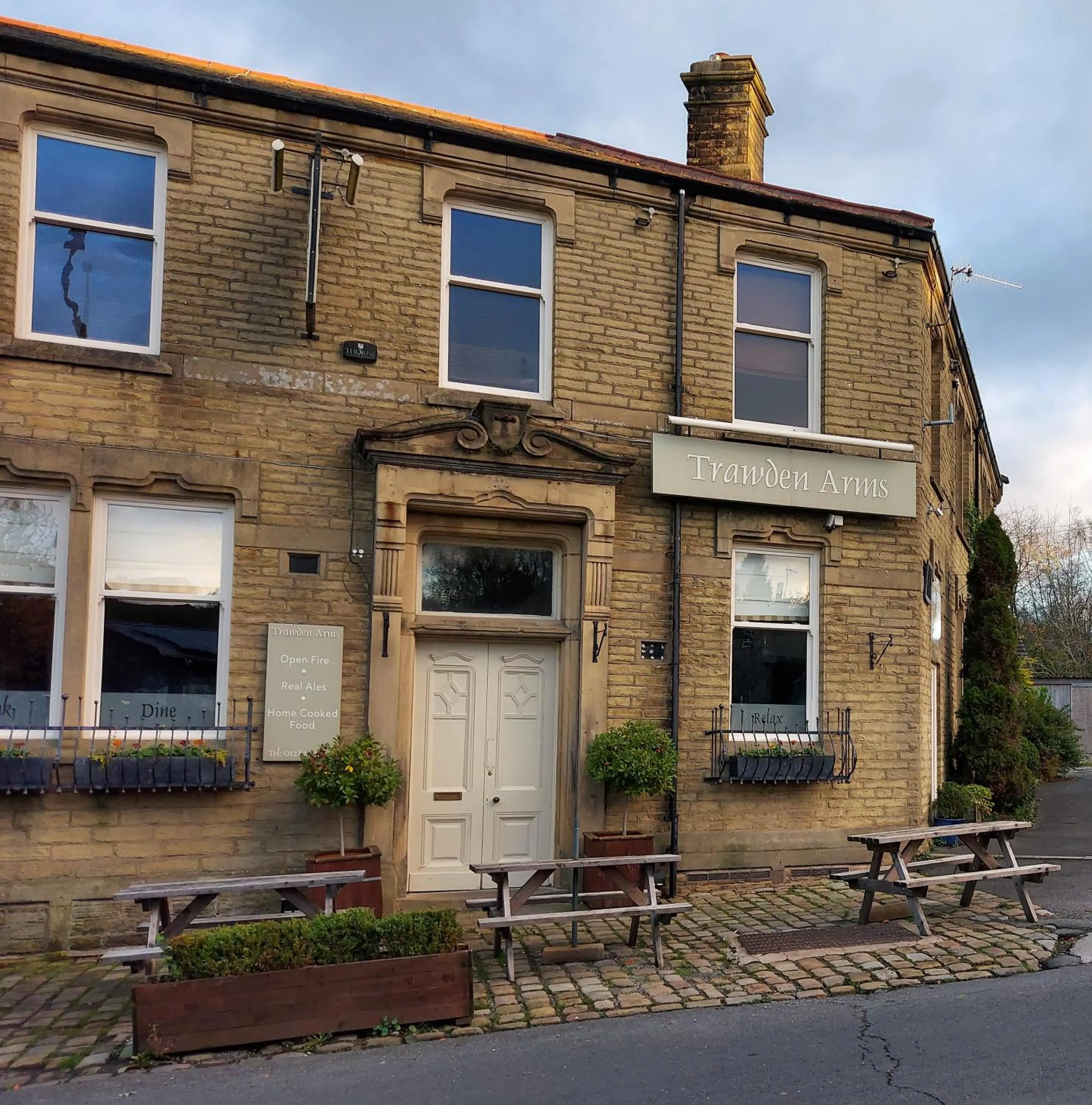 Property building in Trawden Arms Community Owned Pub