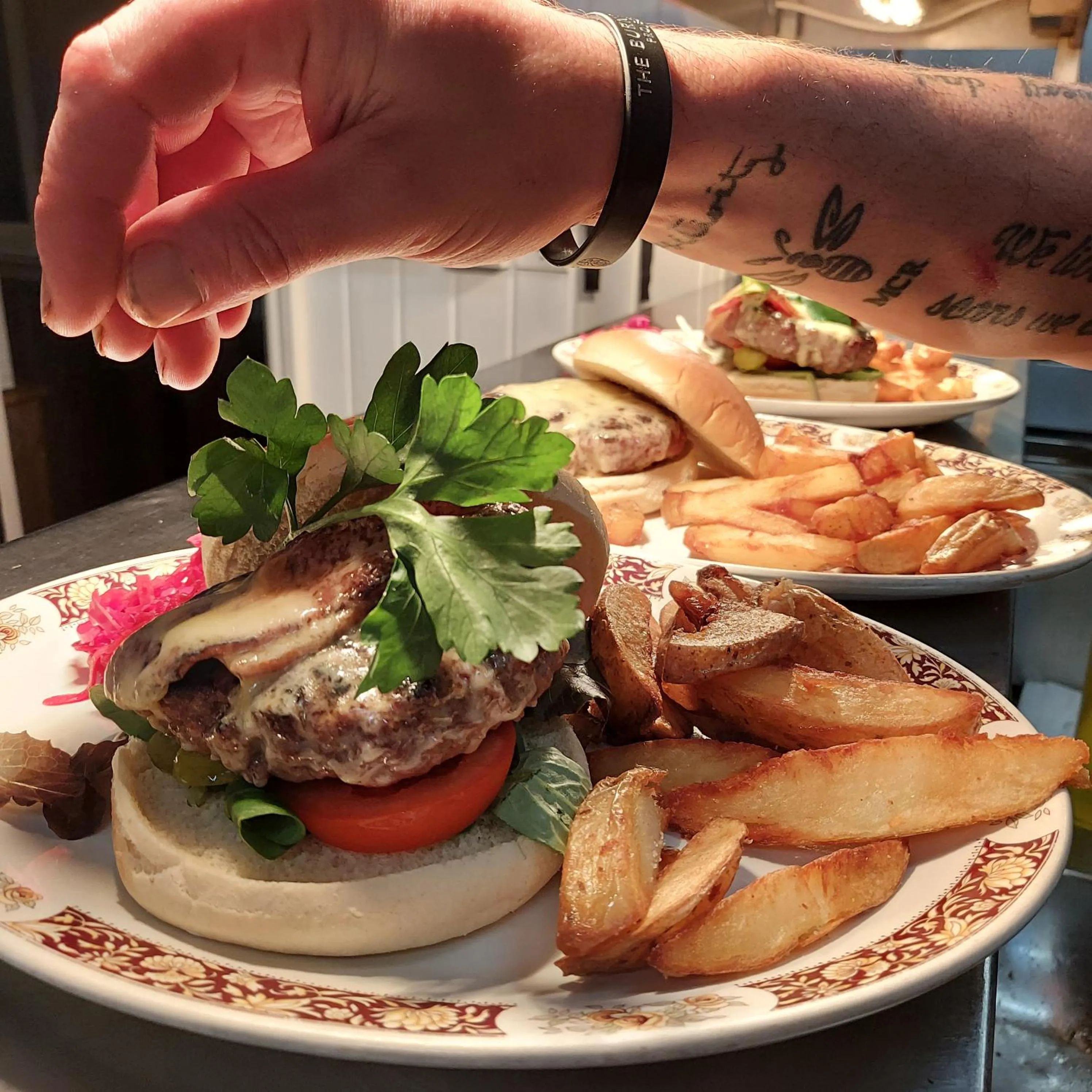 Food and drinks in Trawden Arms Community Owned Pub