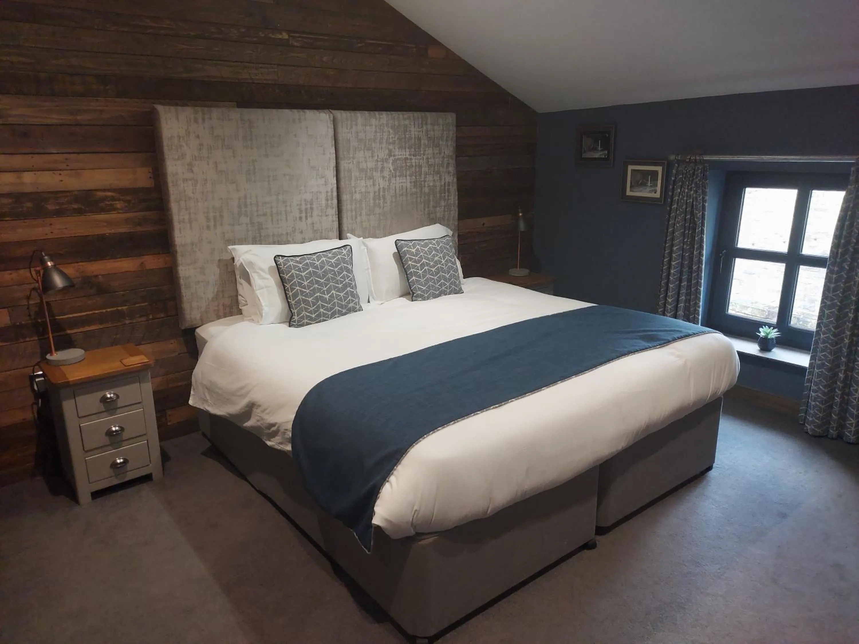 Bed in Trawden Arms Community Owned Pub