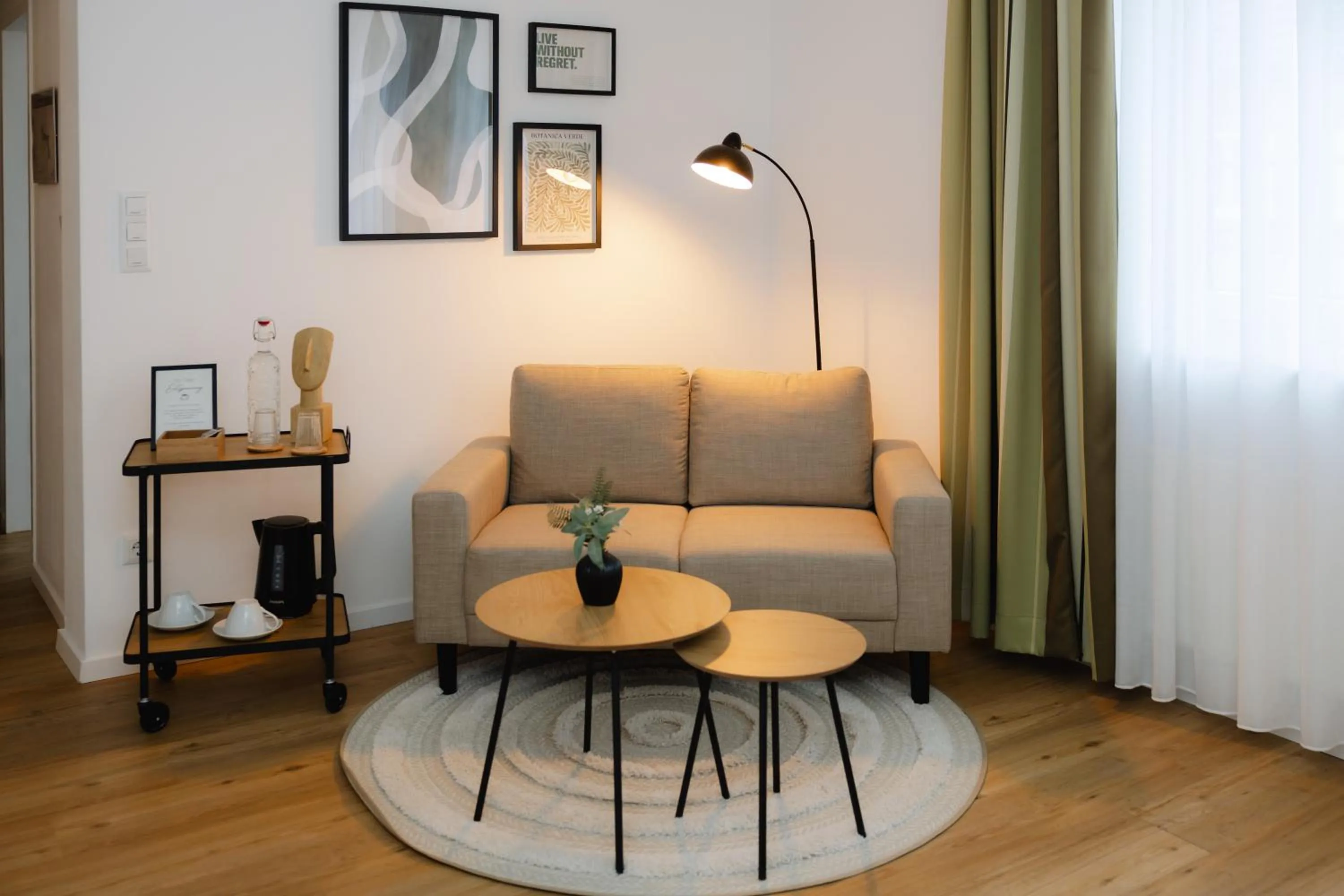 Seating area in Fährhaus Kollmar