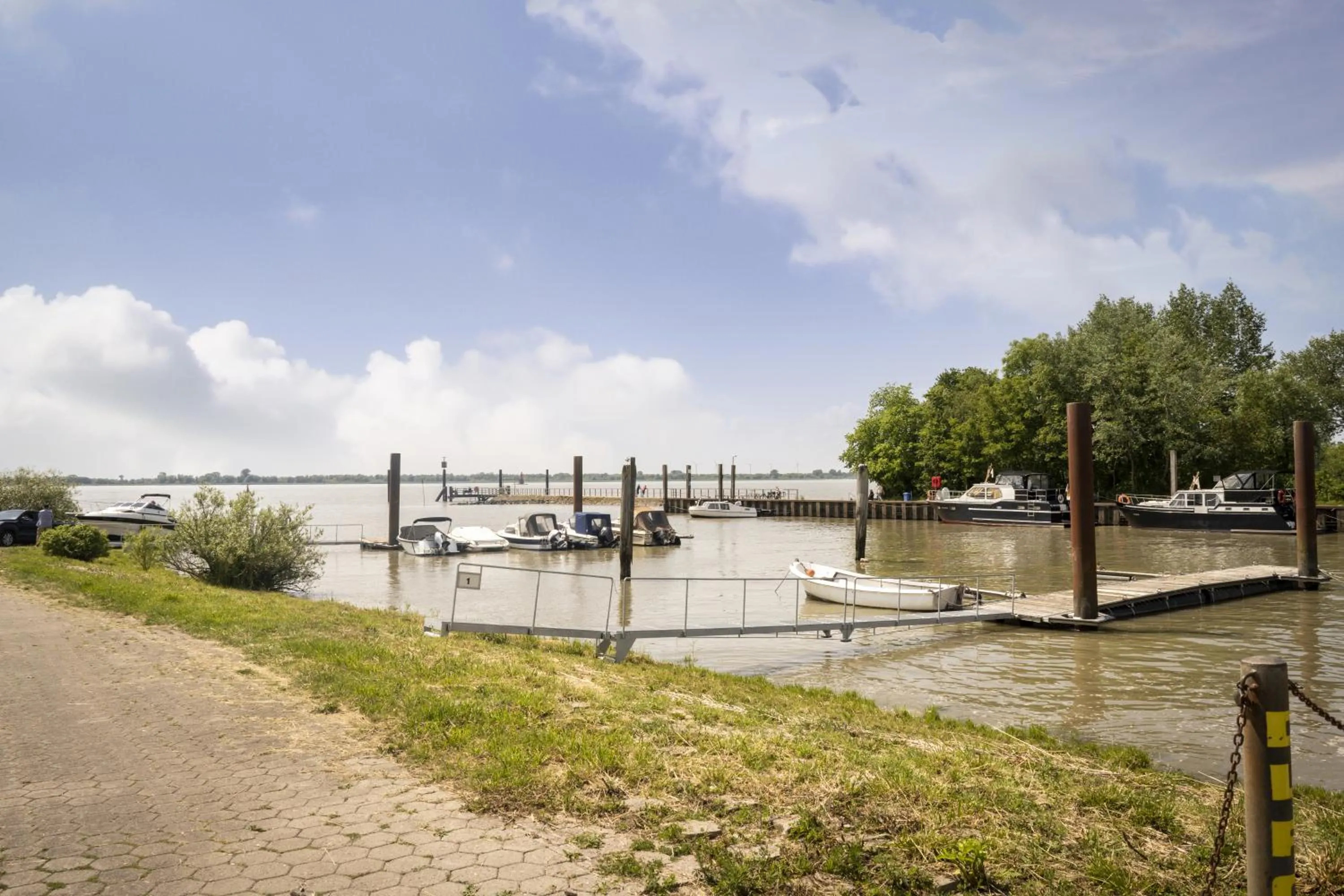 Natural landscape in Fährhaus Kollmar