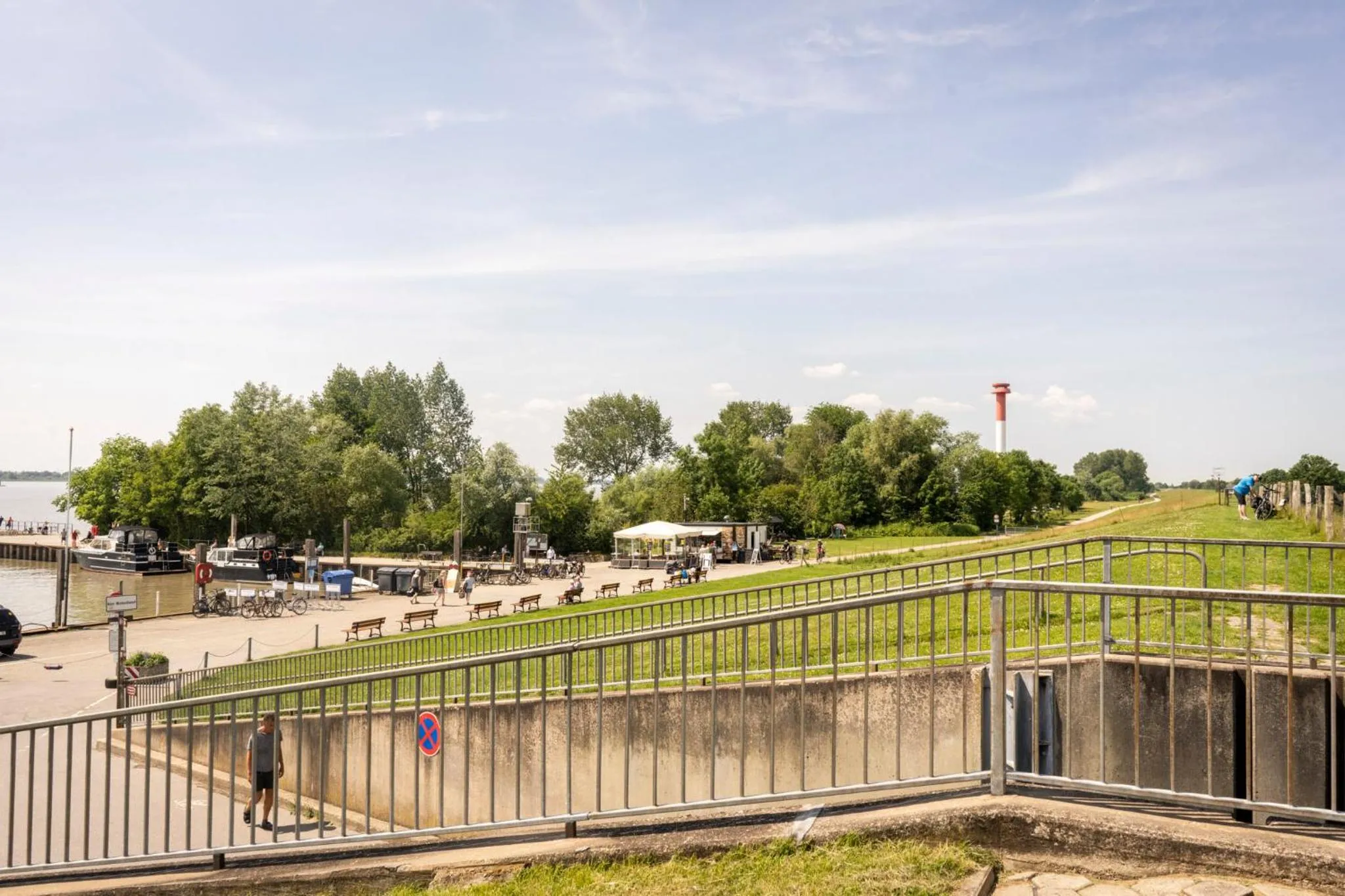 Natural landscape in Fährhaus Kollmar