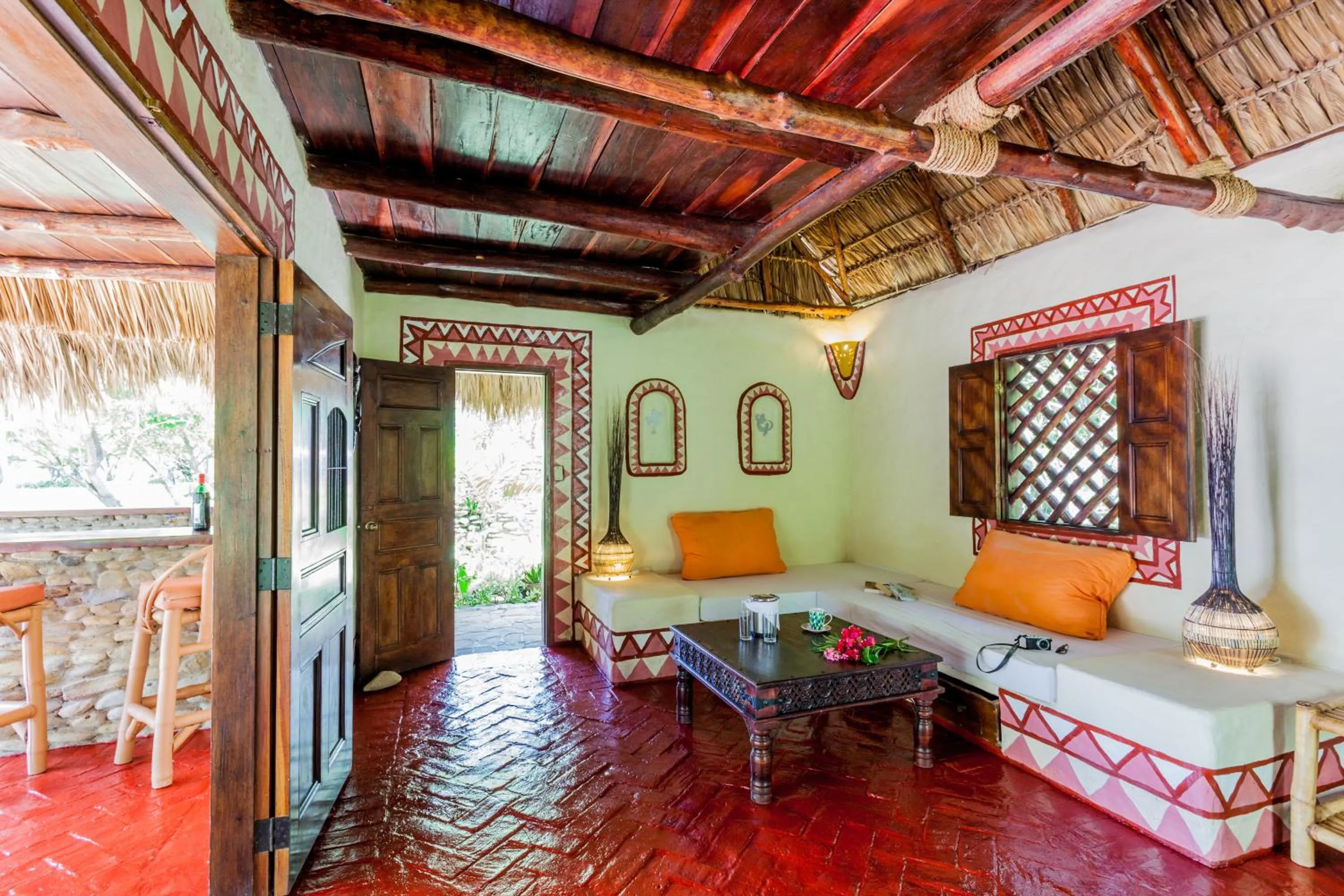 Living room in Punta Teonoste Beach Resort