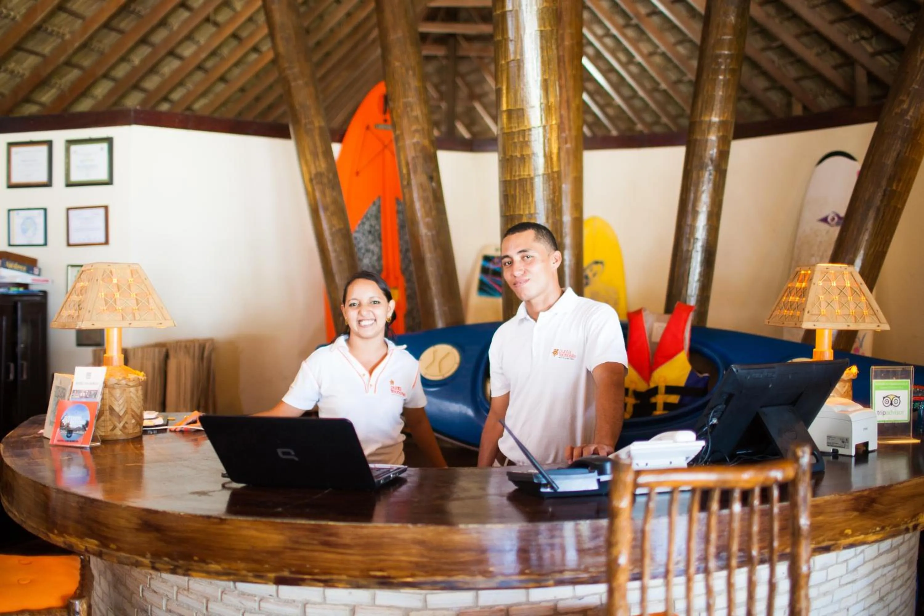 Staff in Punta Teonoste Beach Resort