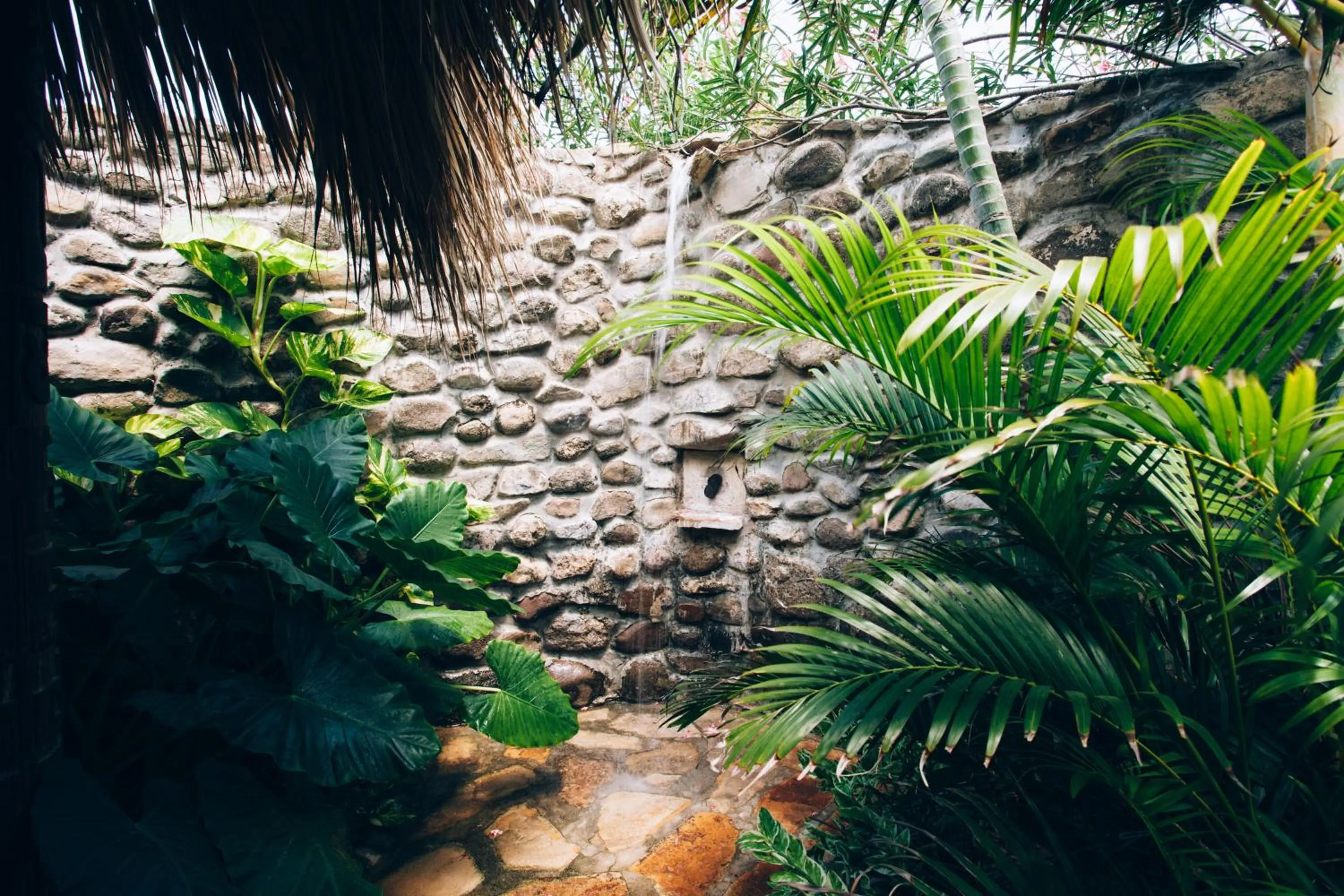 Shower in Punta Teonoste Beach Resort
