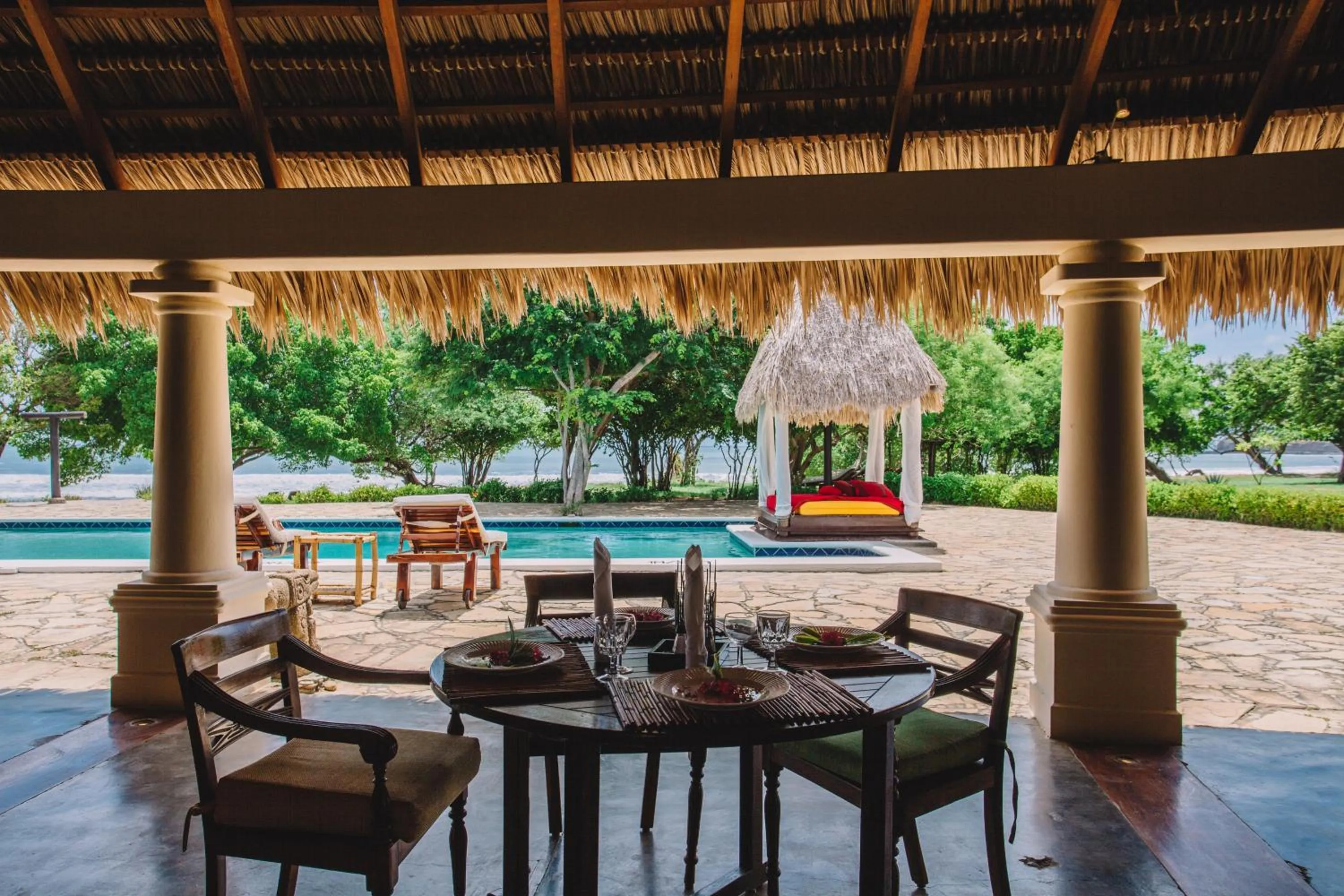 Swimming pool in Punta Teonoste Beach Resort