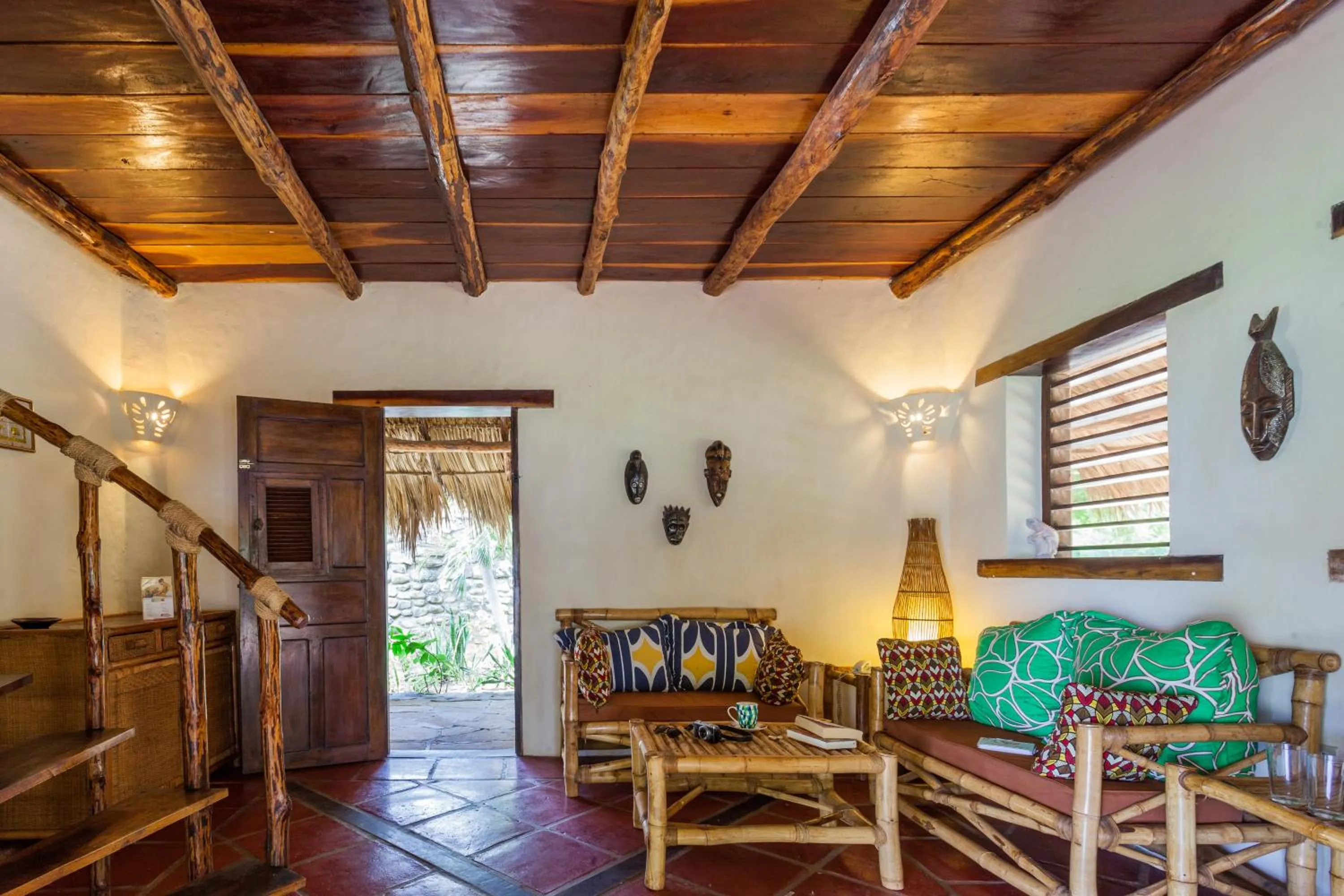 Seating area in Punta Teonoste Beach Resort