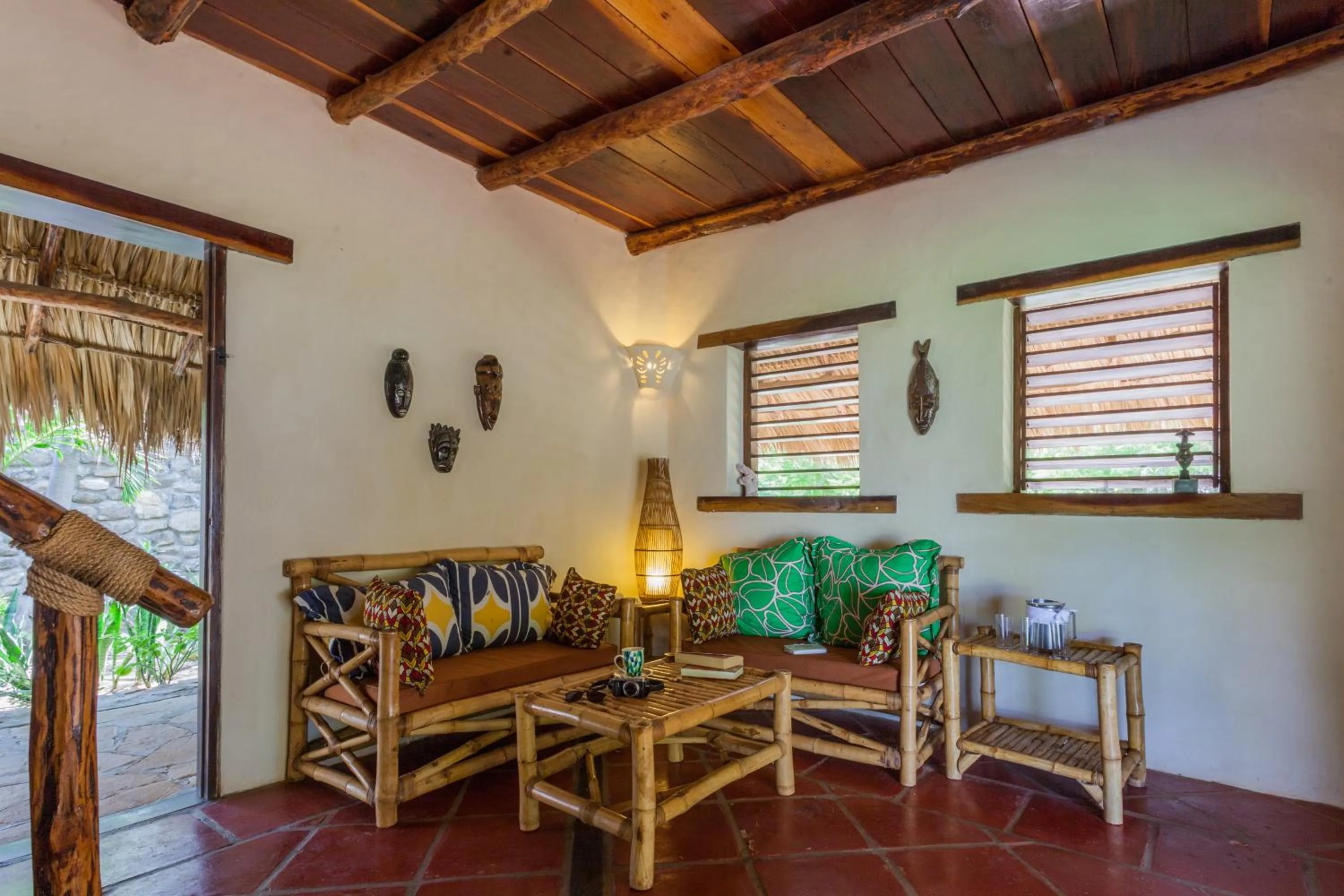 Living room in Punta Teonoste Beach Resort