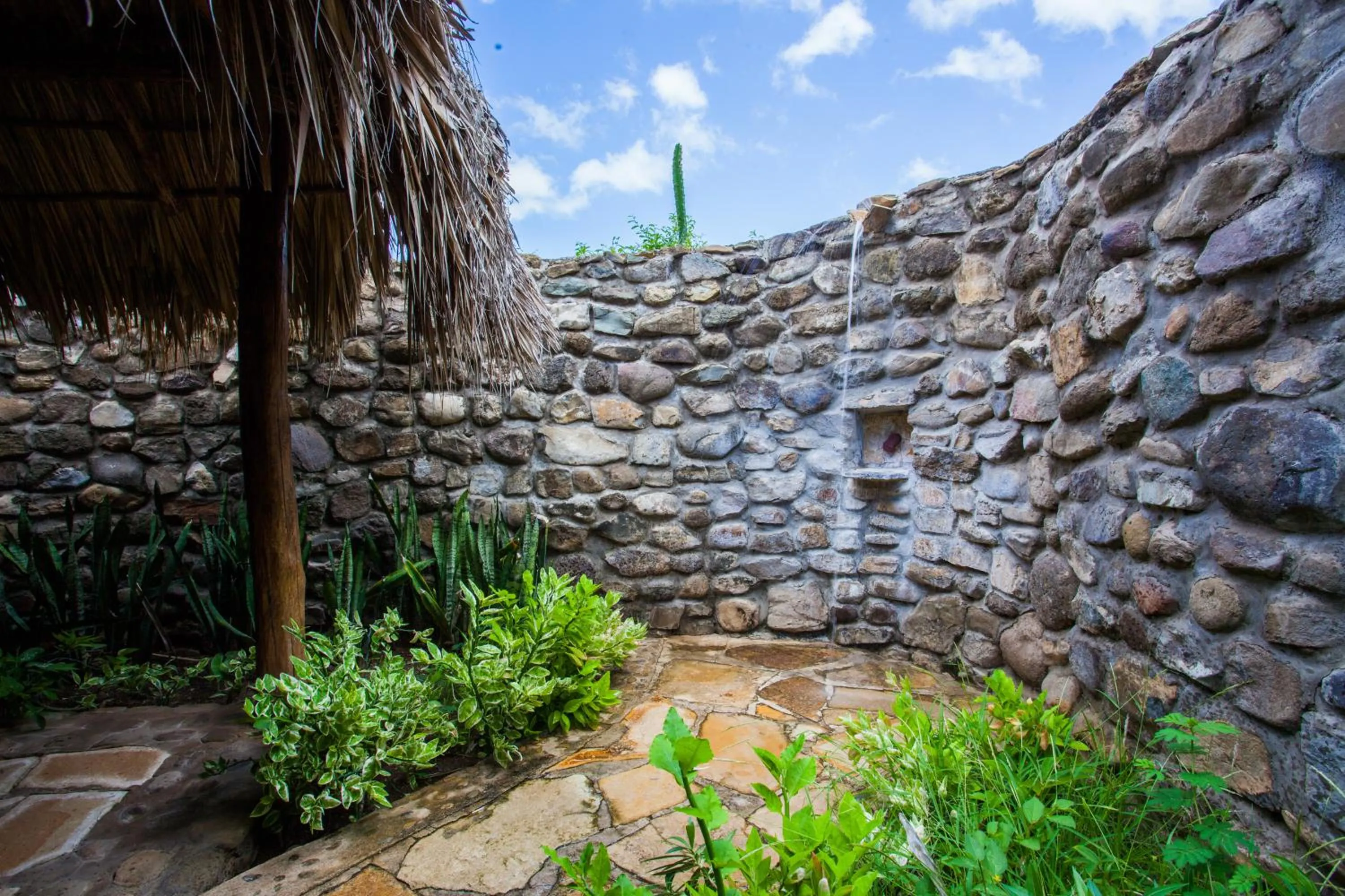 Shower in Punta Teonoste Beach Resort