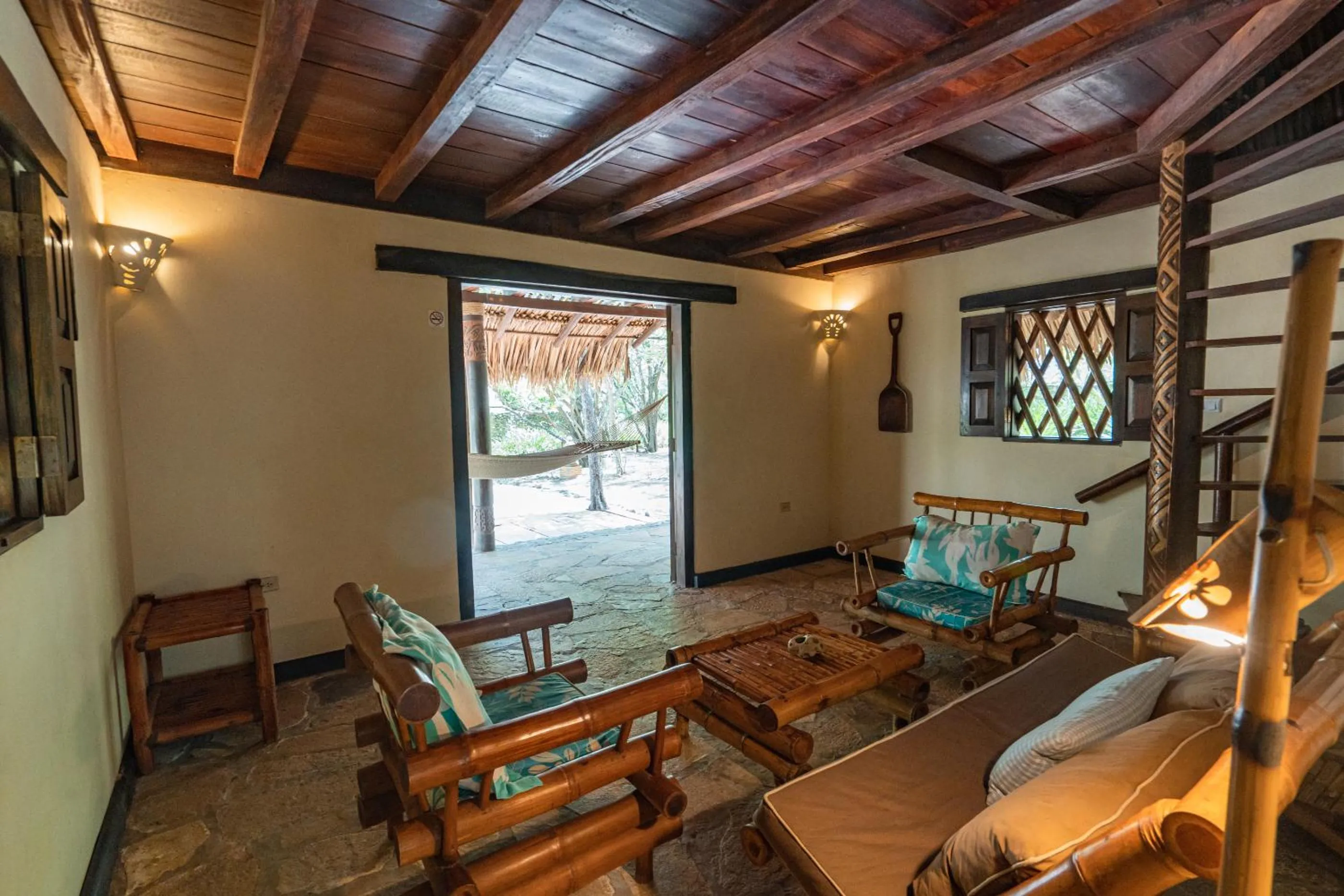 Living room in Punta Teonoste Beach Resort