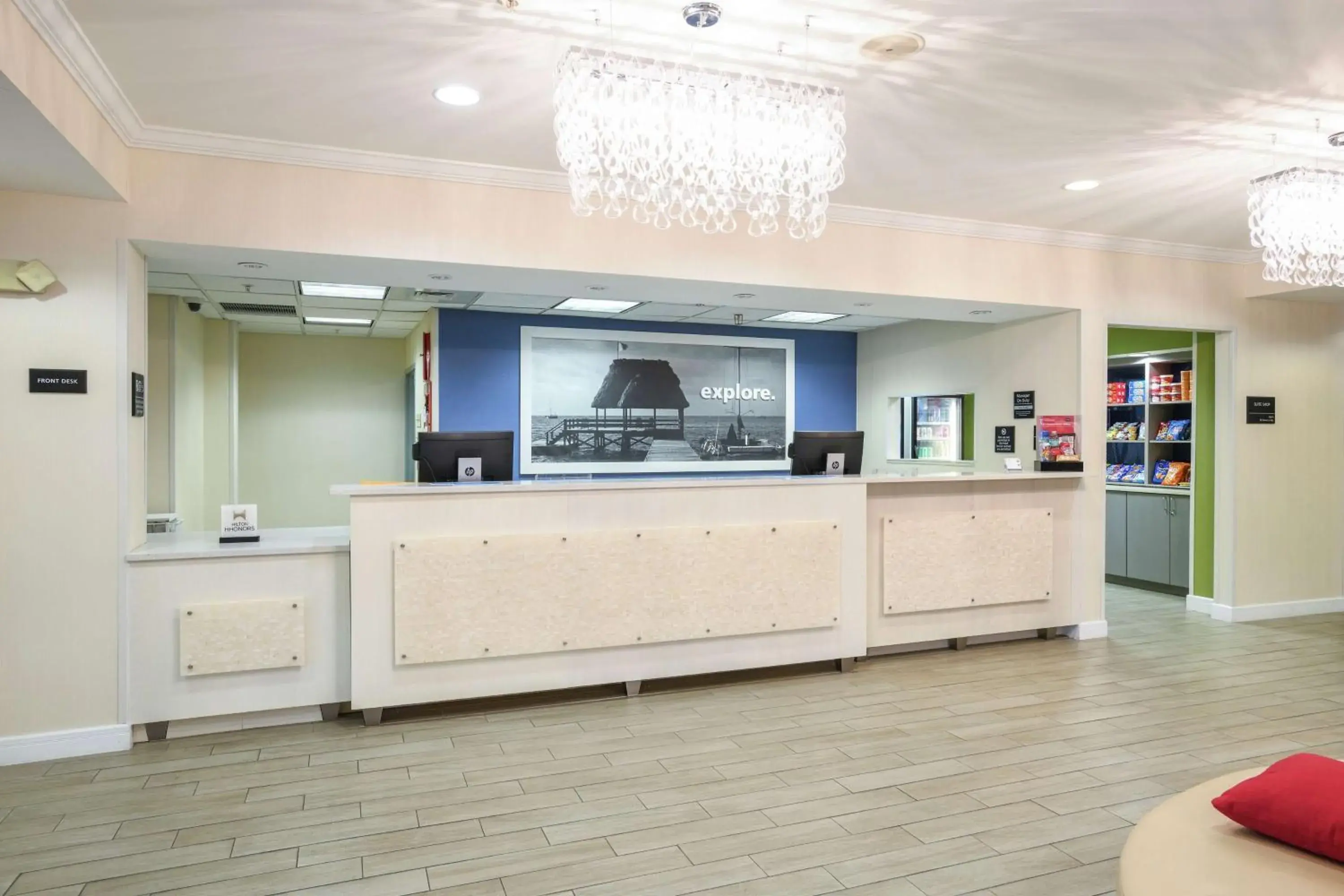 Lobby or reception in Hampton Inn Jacksonville - East Regency Square Lobby or reception in Hampton Inn Jacksonville - East Regency Square