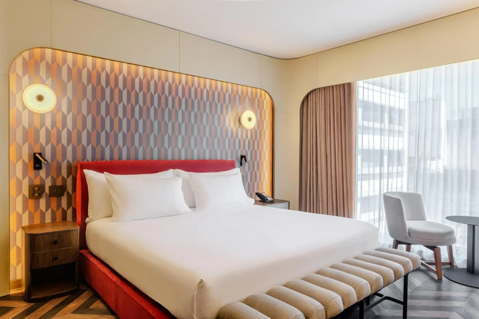 Bedroom, Bed in Recoleta Grand, Buenos Aires, a Tribute Portfolio Hotel