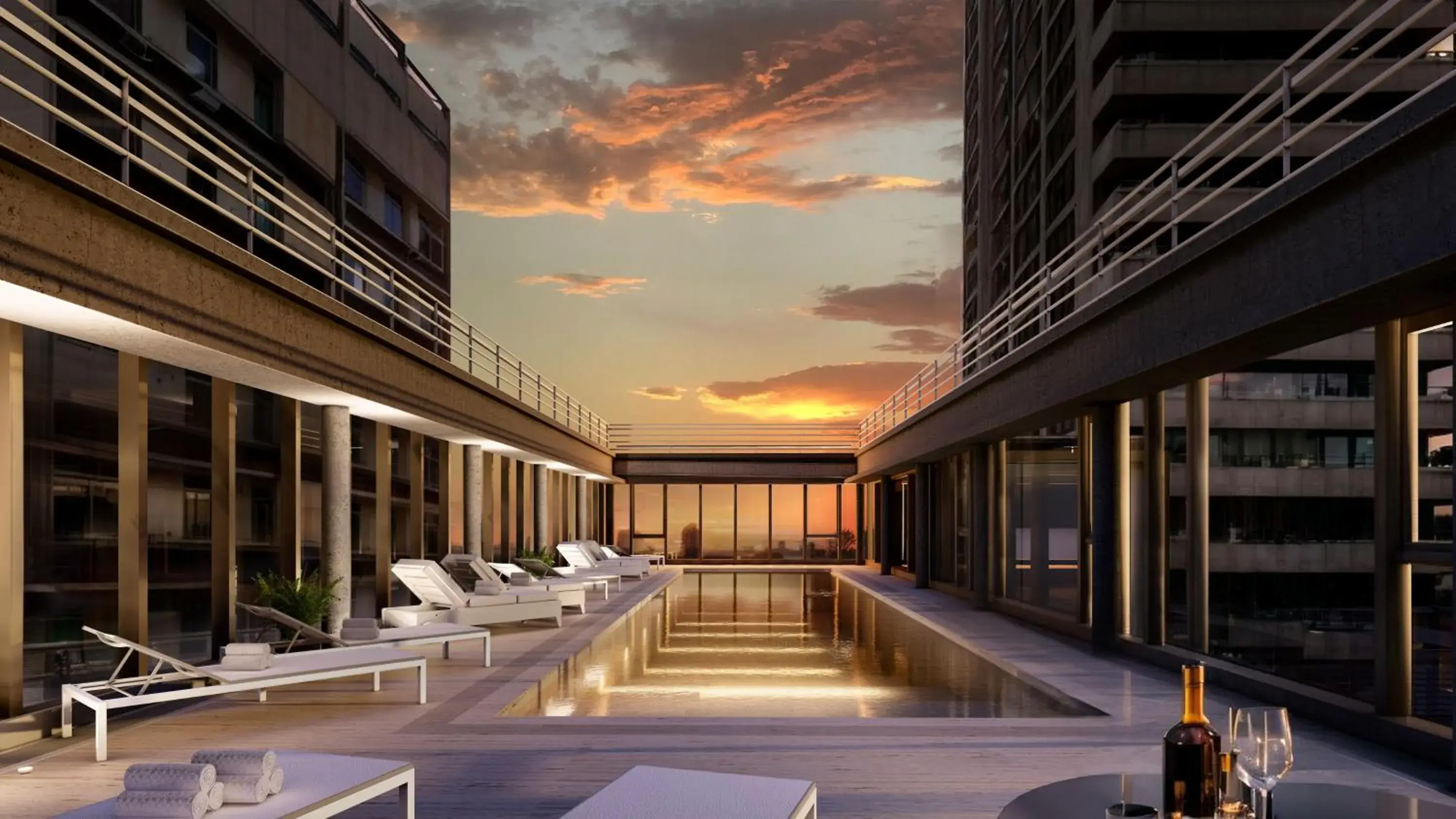 Pool view in Recoleta Grand, Buenos Aires, a Tribute Portfolio Hotel Pool view in Recoleta Grand, Buenos Aires, a Tribute Portfolio Hotel