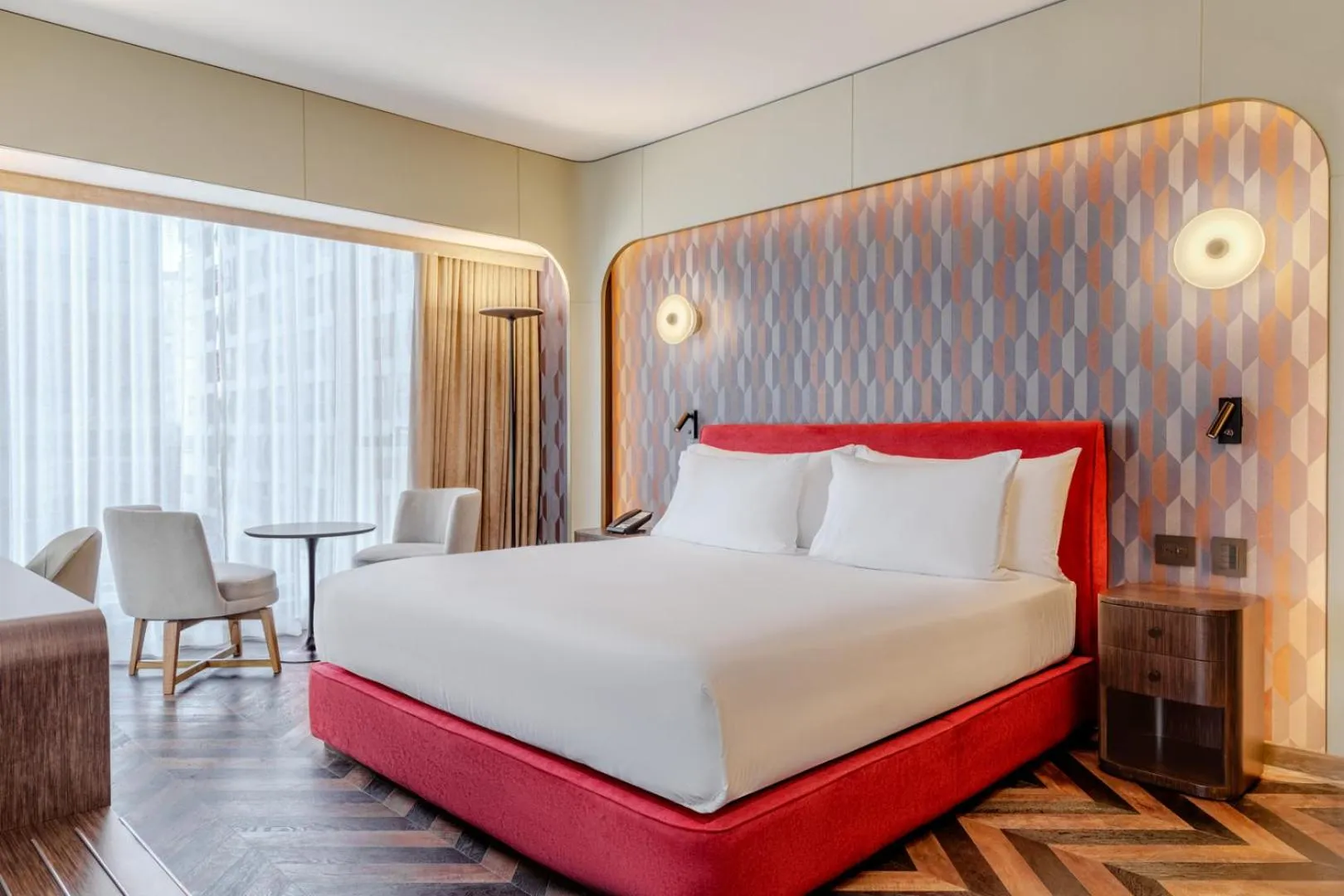 Bed in Recoleta Grand, Buenos Aires, a Tribute Portfolio Hotel