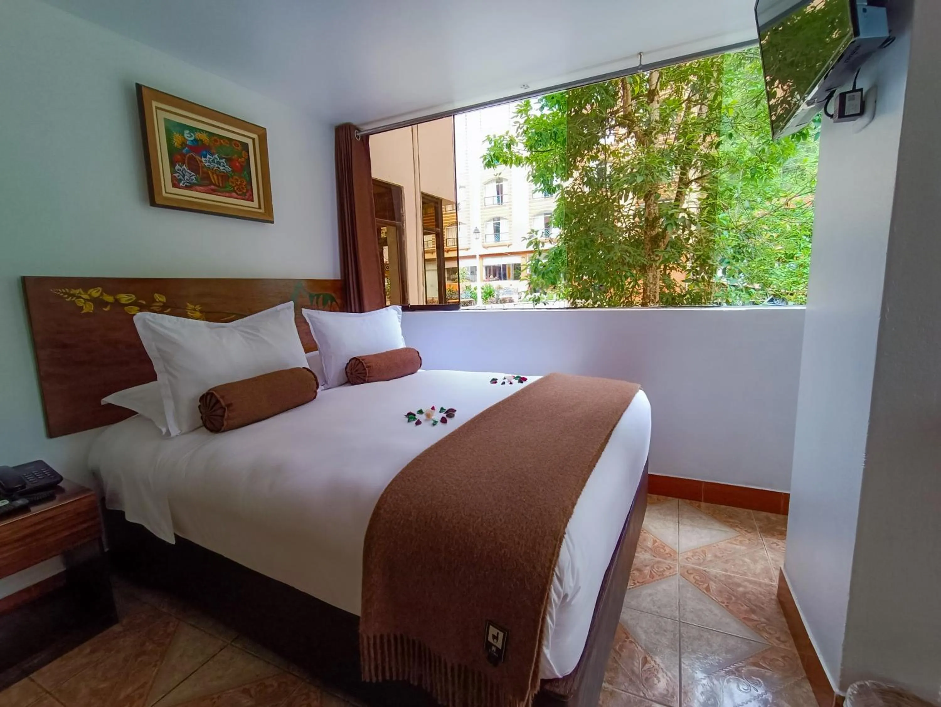 Photo of the whole room in Hotel Retama Machupicchu