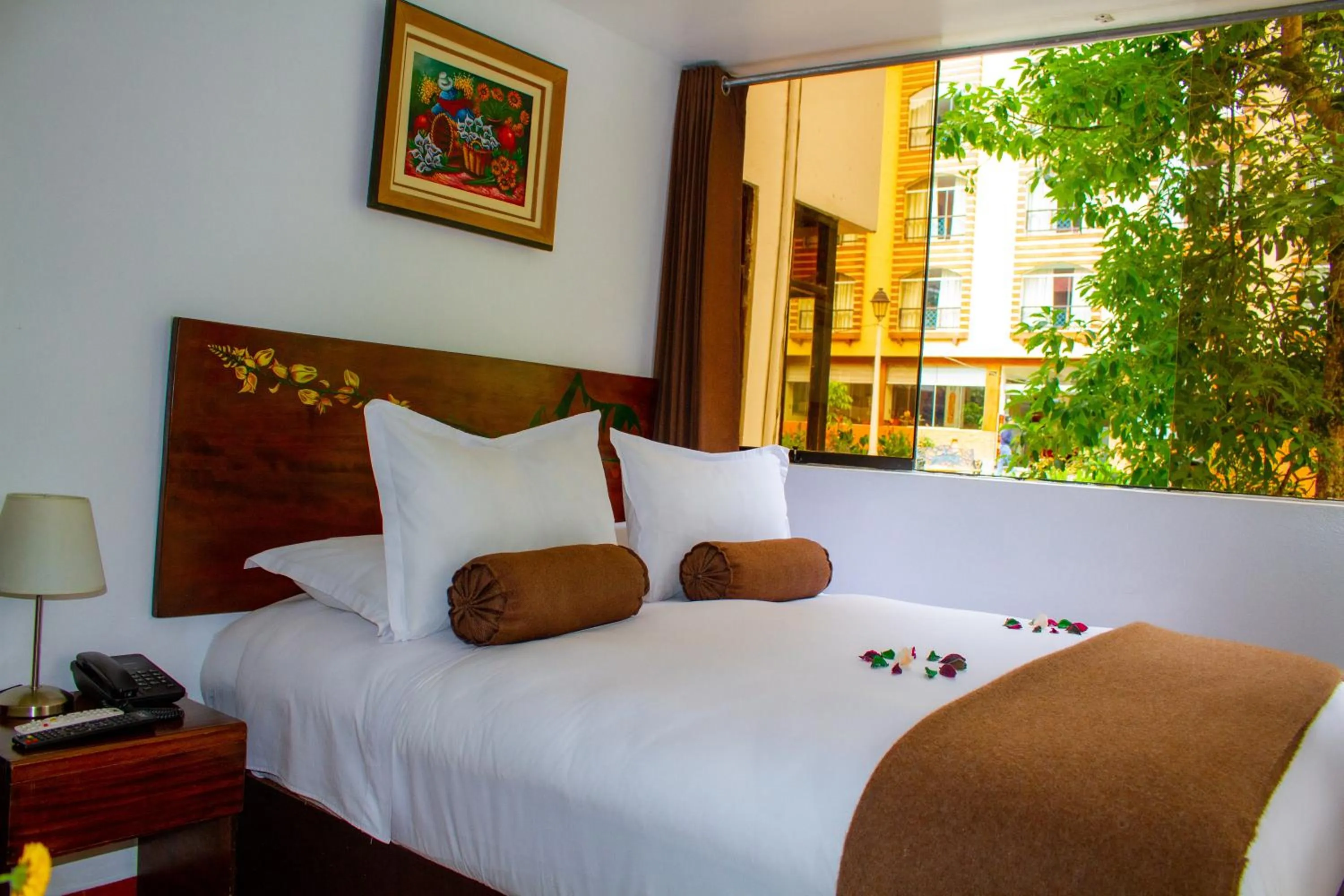 Bed in Hotel Retama Machupicchu