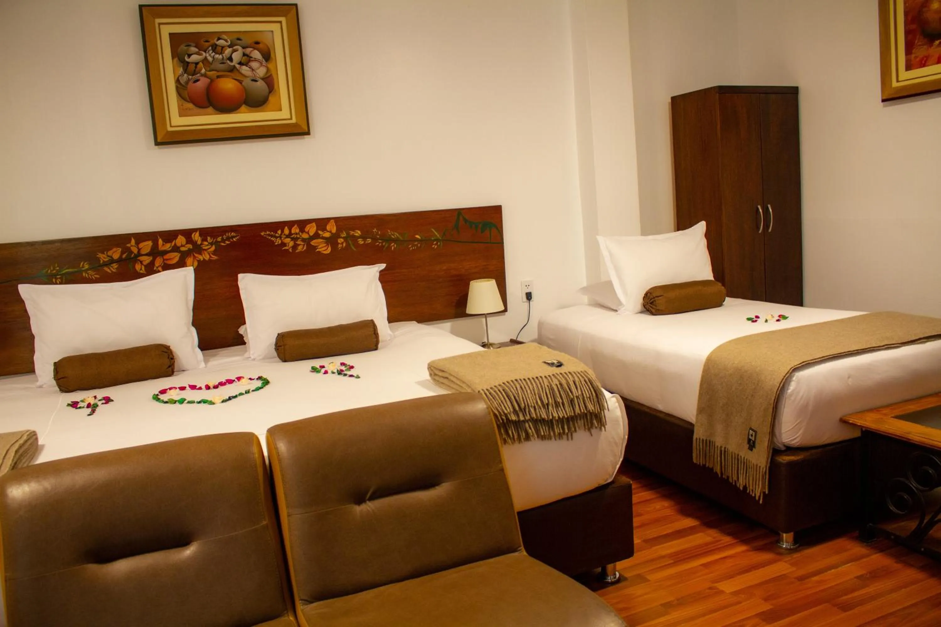 Photo of the whole room in Hotel Retama Machupicchu