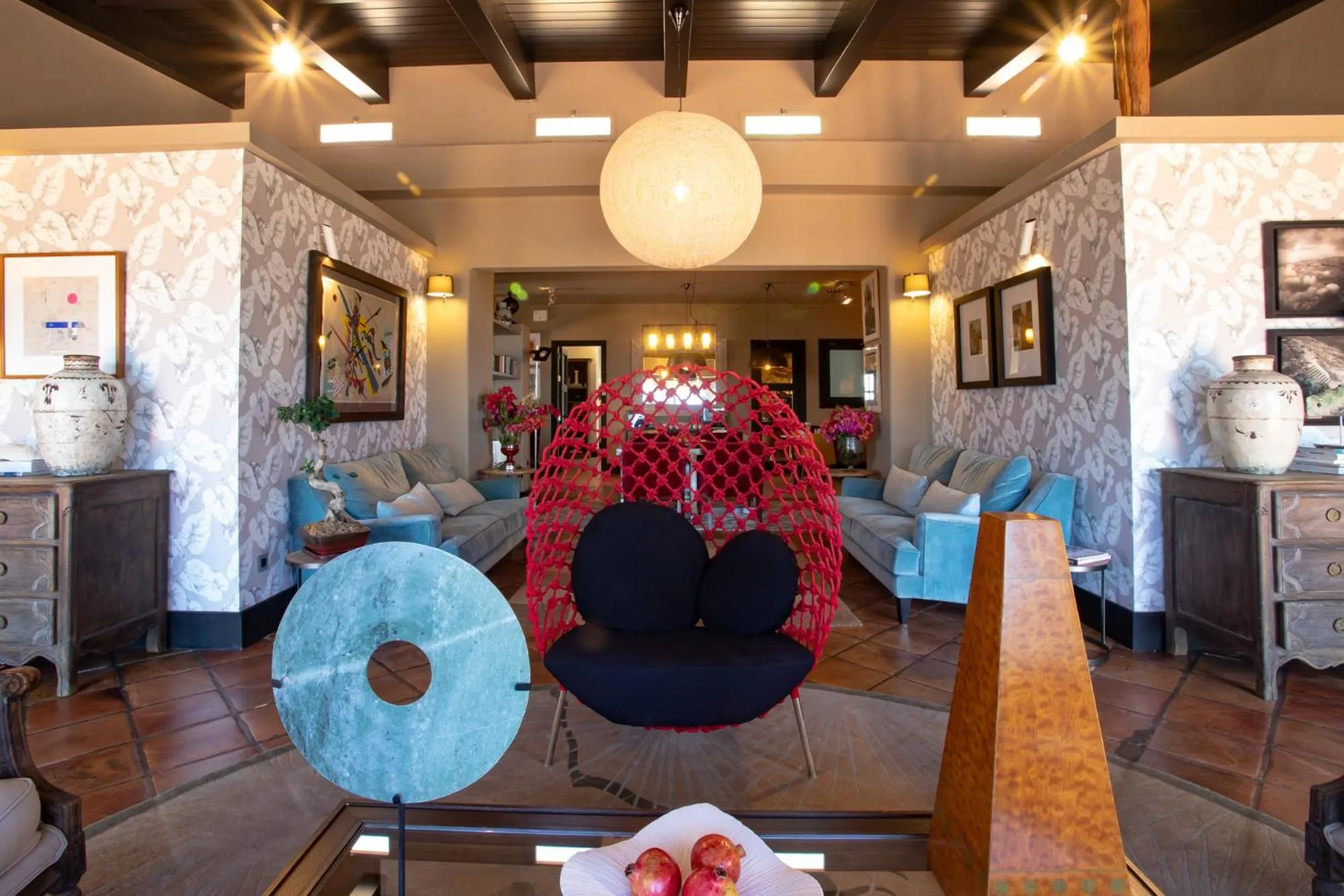 Seating area in 5 Suites Lanzarote