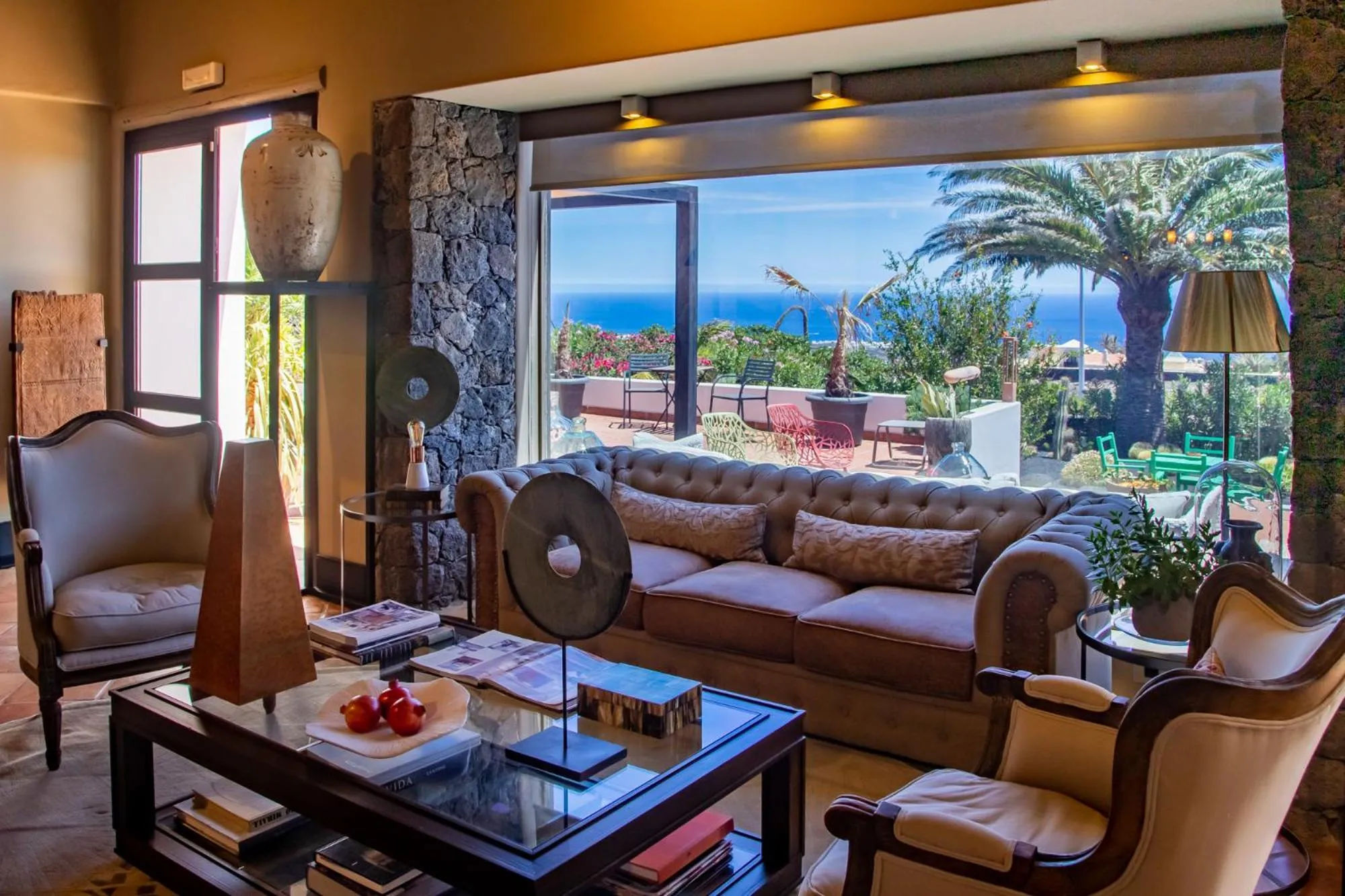 Seating area in 5 Suites Lanzarote