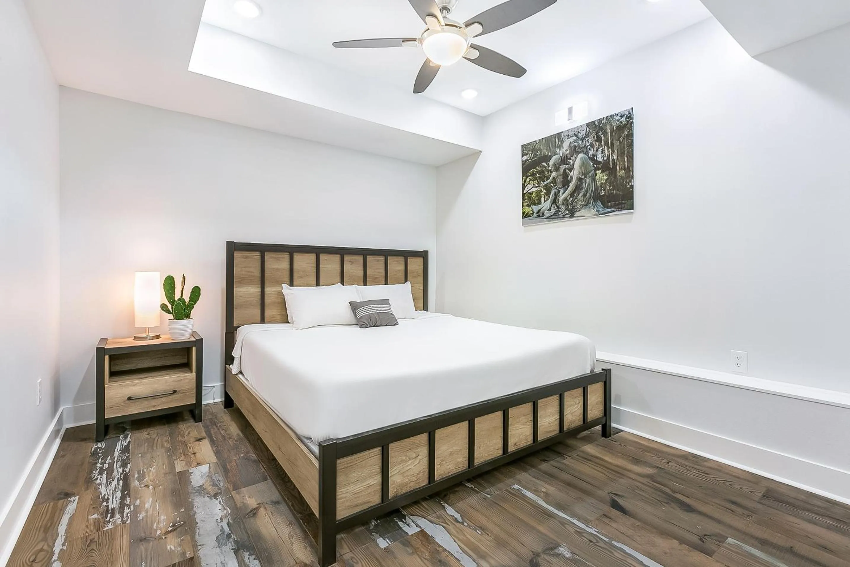 Bedroom, Bed in Urban Oasis 4BD House close to FQ & City Hot Spots'