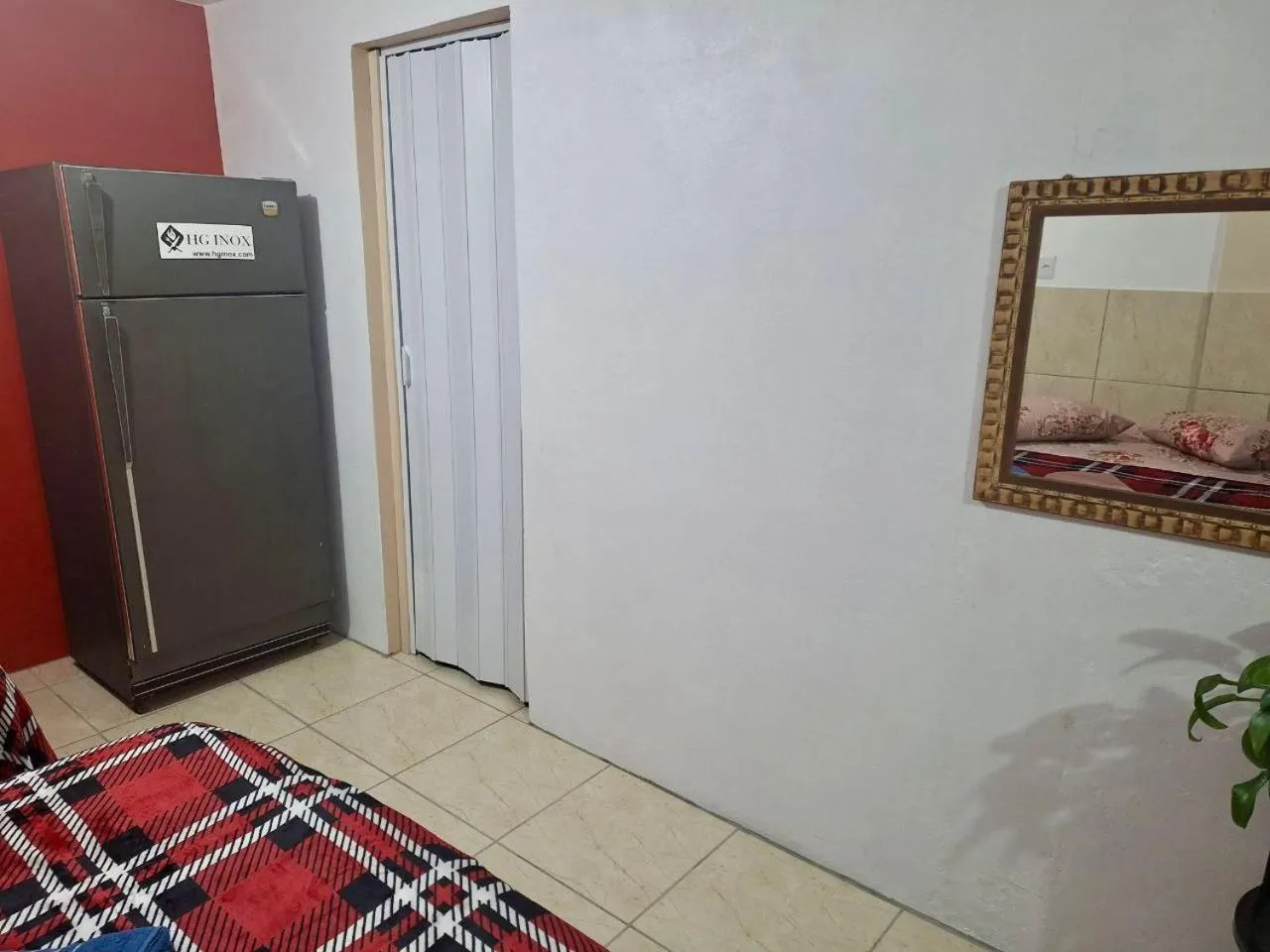 Bathroom, Bed in Pousada JP