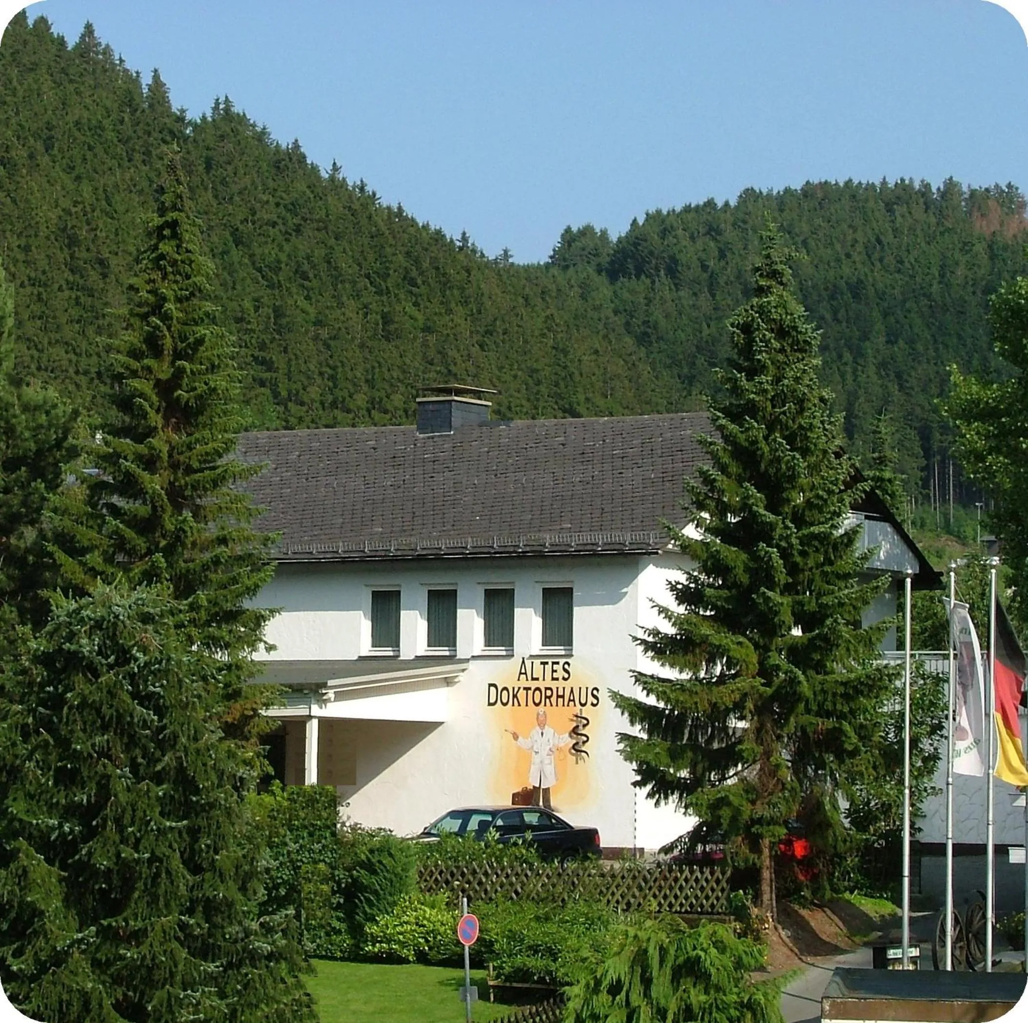 Property building in Altes Doktorhaus - Hotel Garni
