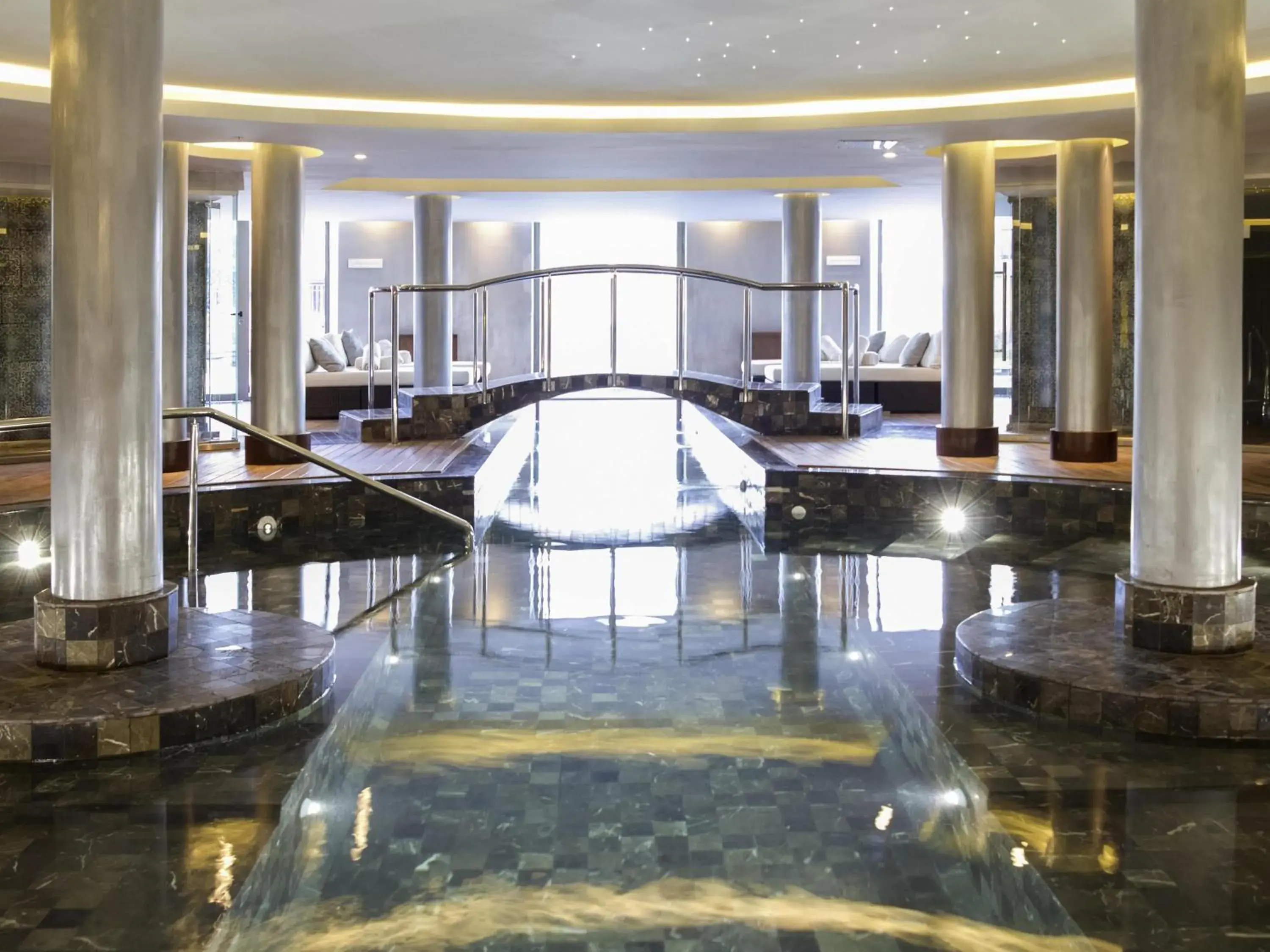 Pool view in Sofitel Montevideo Casino Carrasco & Spa Pool view in Sofitel Montevideo Casino Carrasco & Spa