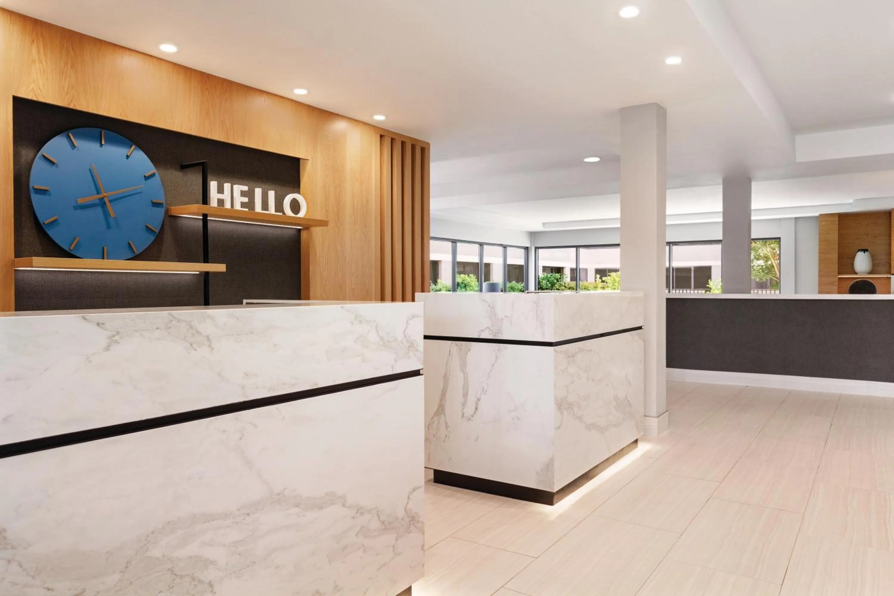 Lobby or reception in Radisson Hotel Sunnyvale - Silicon Valley