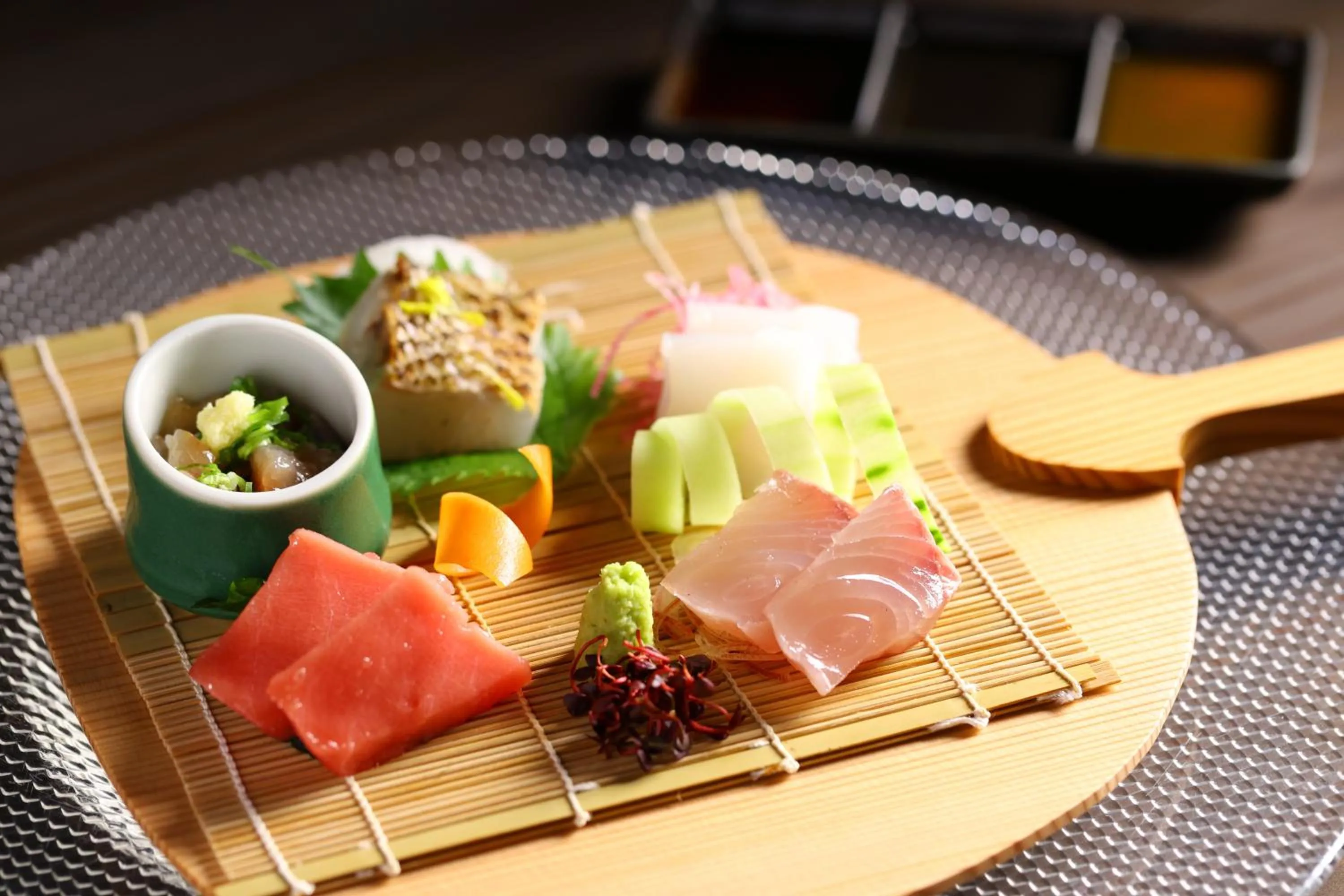 Food close-up in Oku Yugawara SANSUIROU
