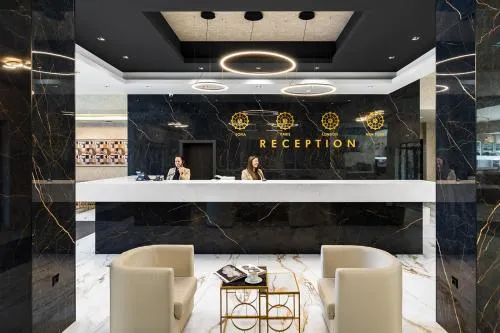 Lobby or reception in Jitomir Hotel