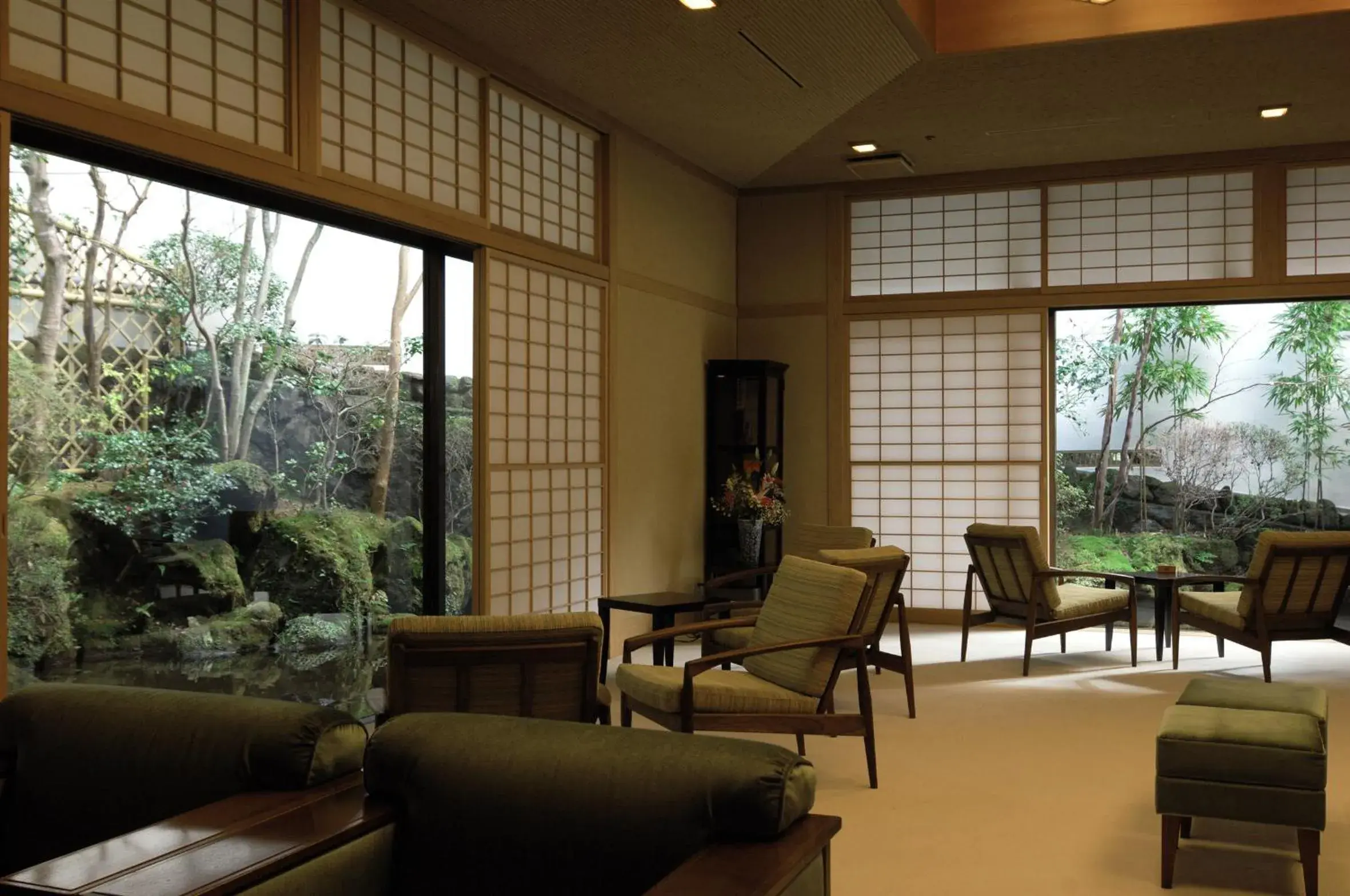 Lobby or reception in Oku Yugawara Tsubaki Lobby or reception in Oku Yugawara Tsubaki