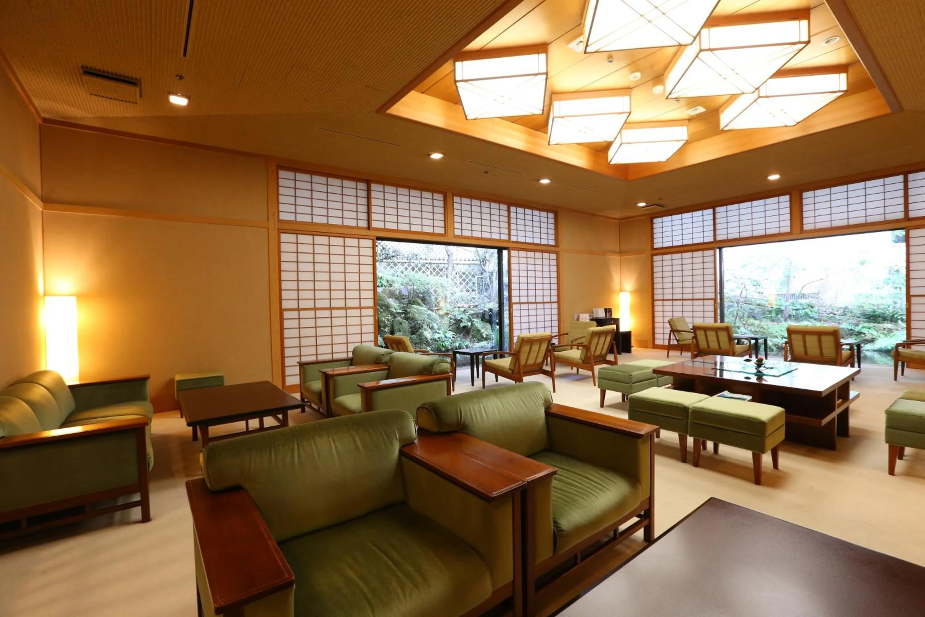 Lobby or reception in Oku Yugawara Tsubaki