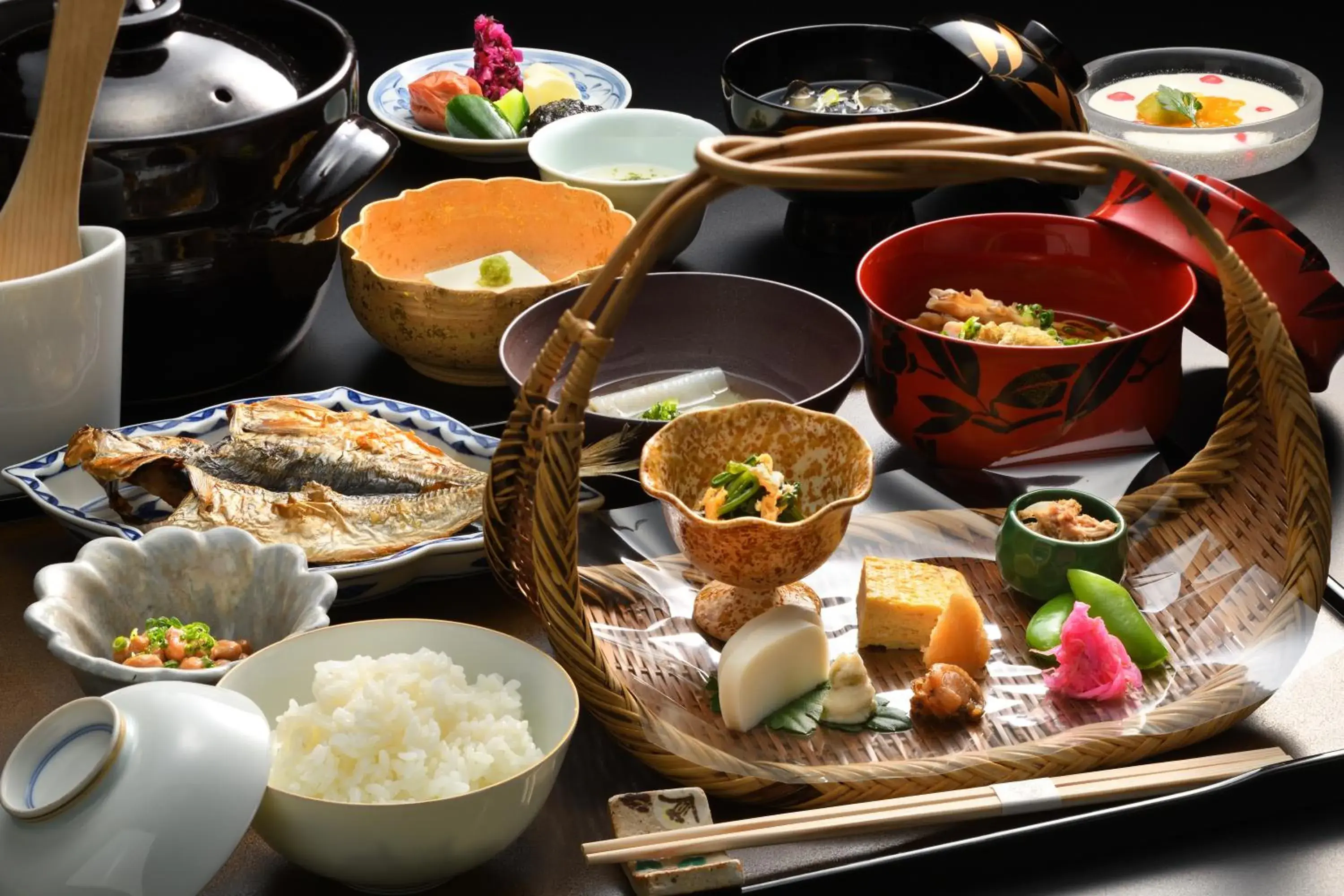 Breakfast in Oku Yugawara Tsubaki Breakfast in Oku Yugawara Tsubaki