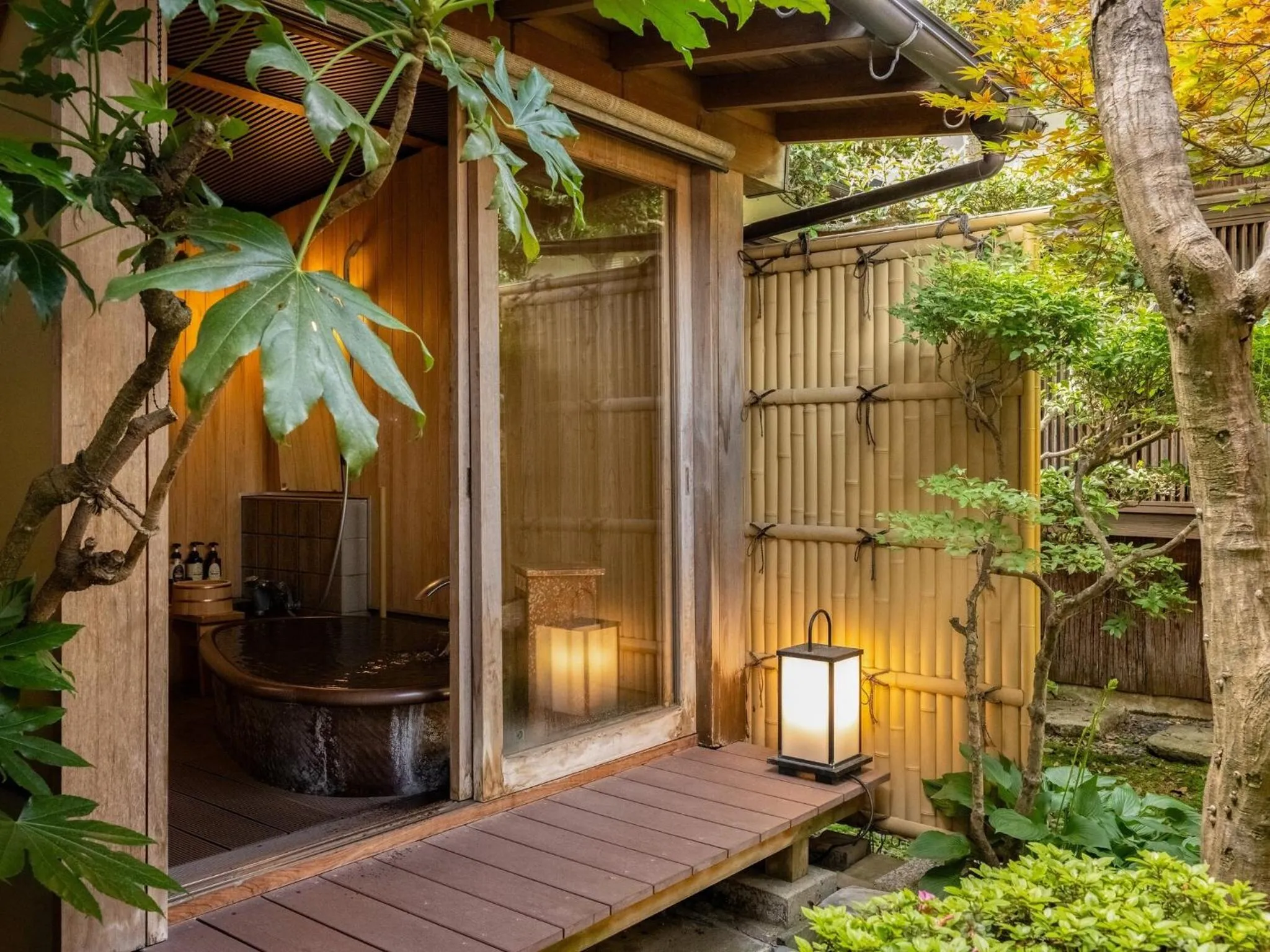 Open Air Bath in Haiya