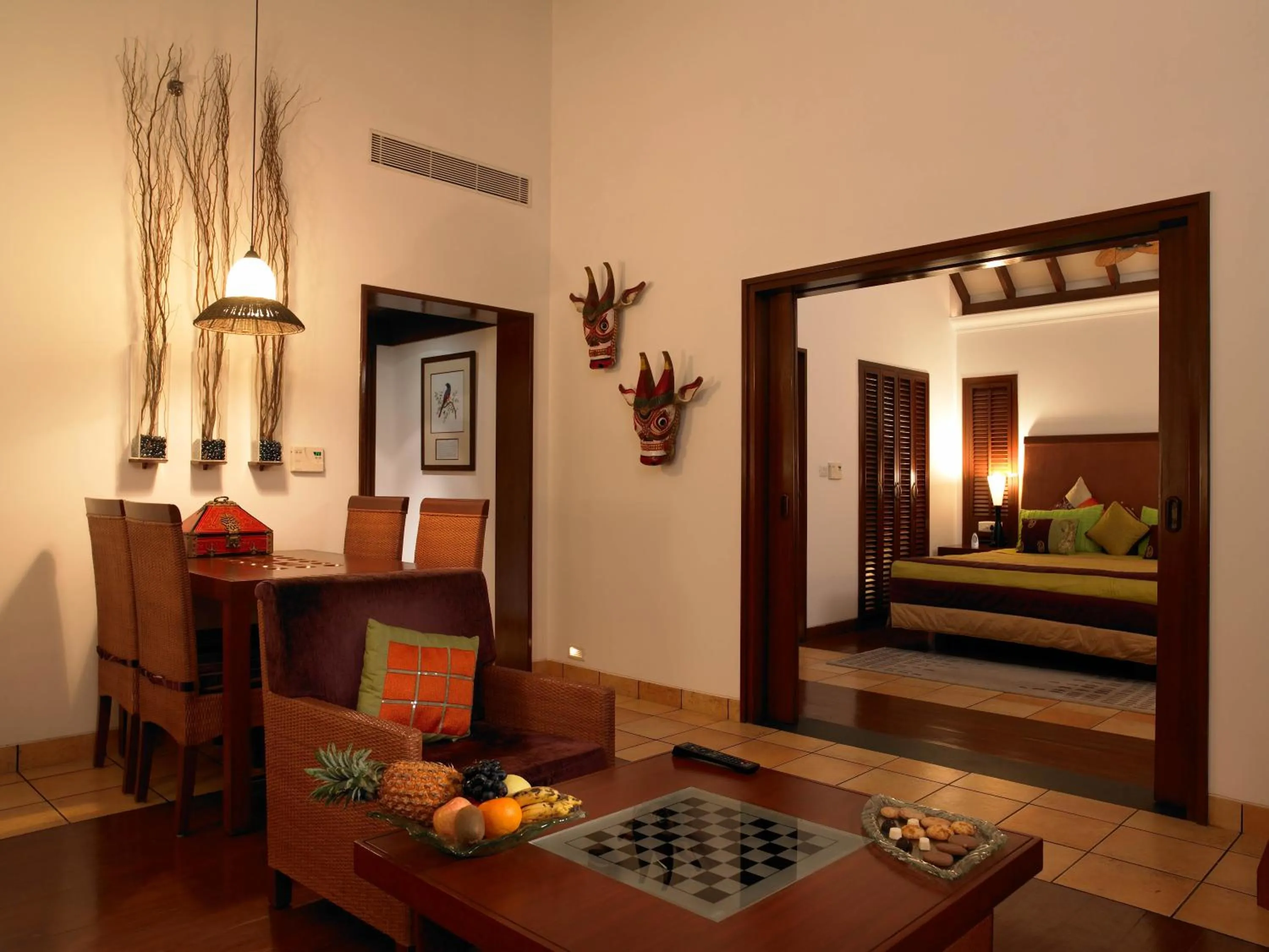 Living room, Bed in The Zuri Kumarakom Kerala Resort & Spa