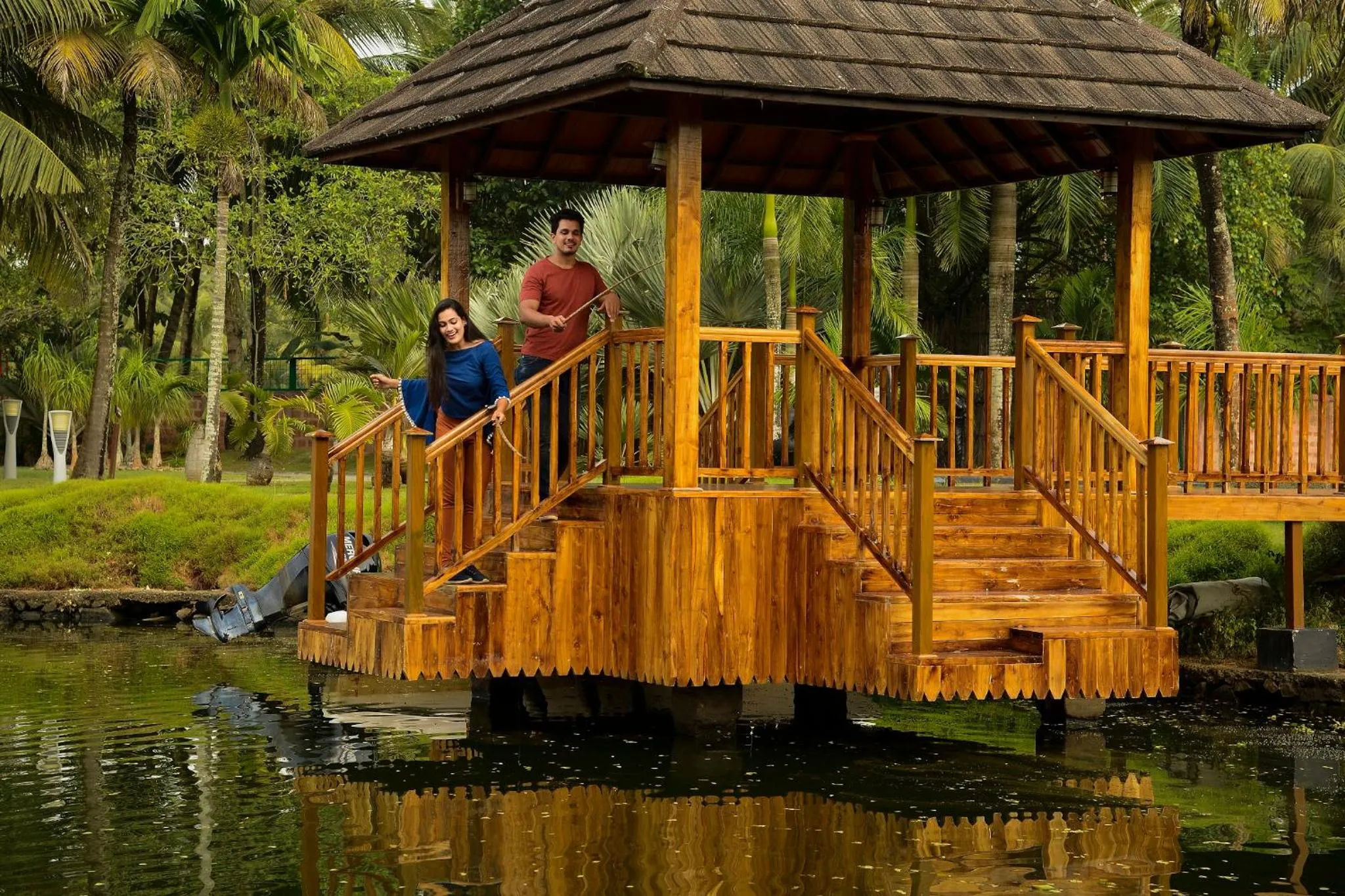 People in The Zuri Kumarakom Kerala Resort & Spa