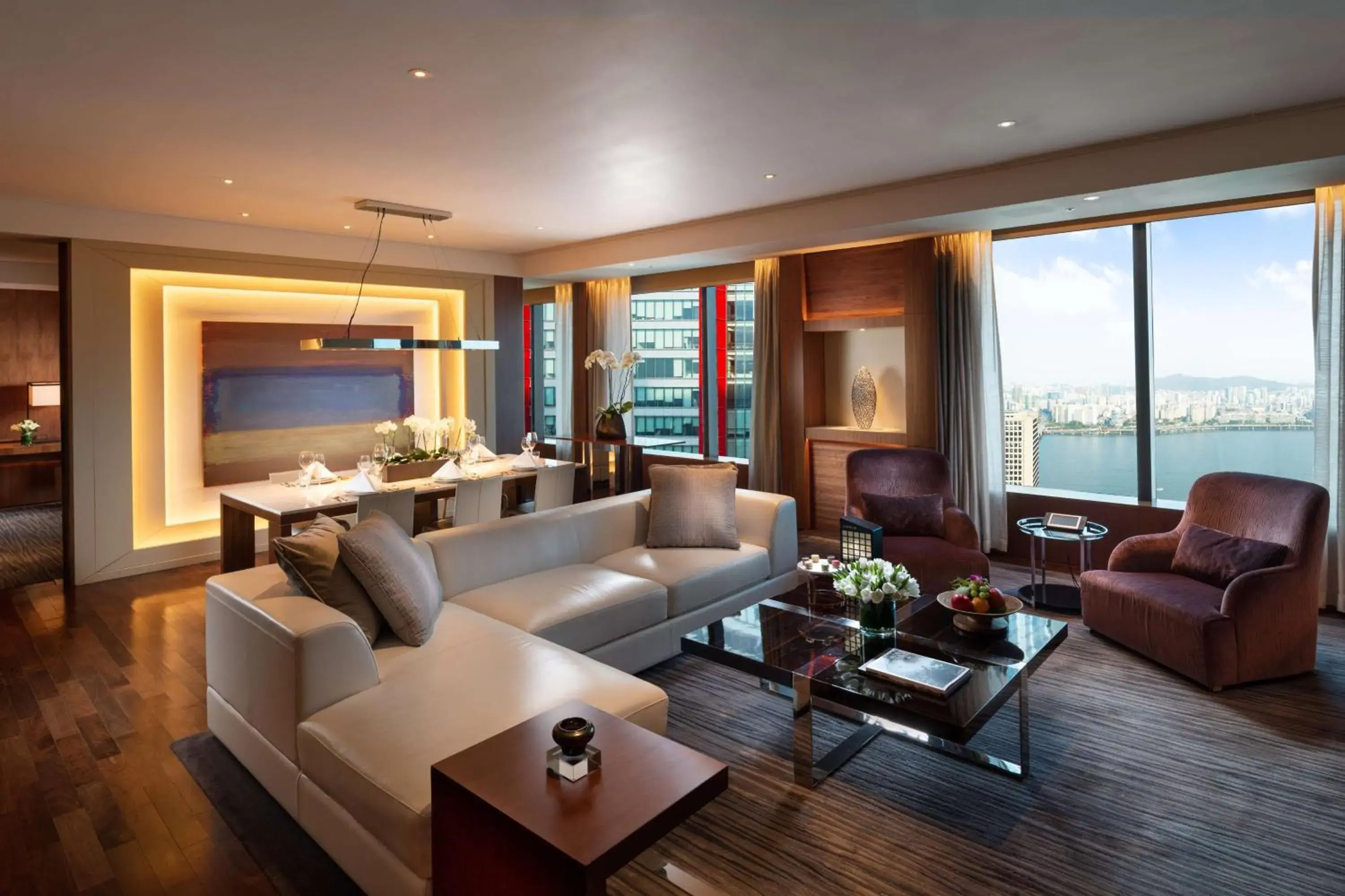 Living room in Conrad Seoul Living room in Conrad Seoul