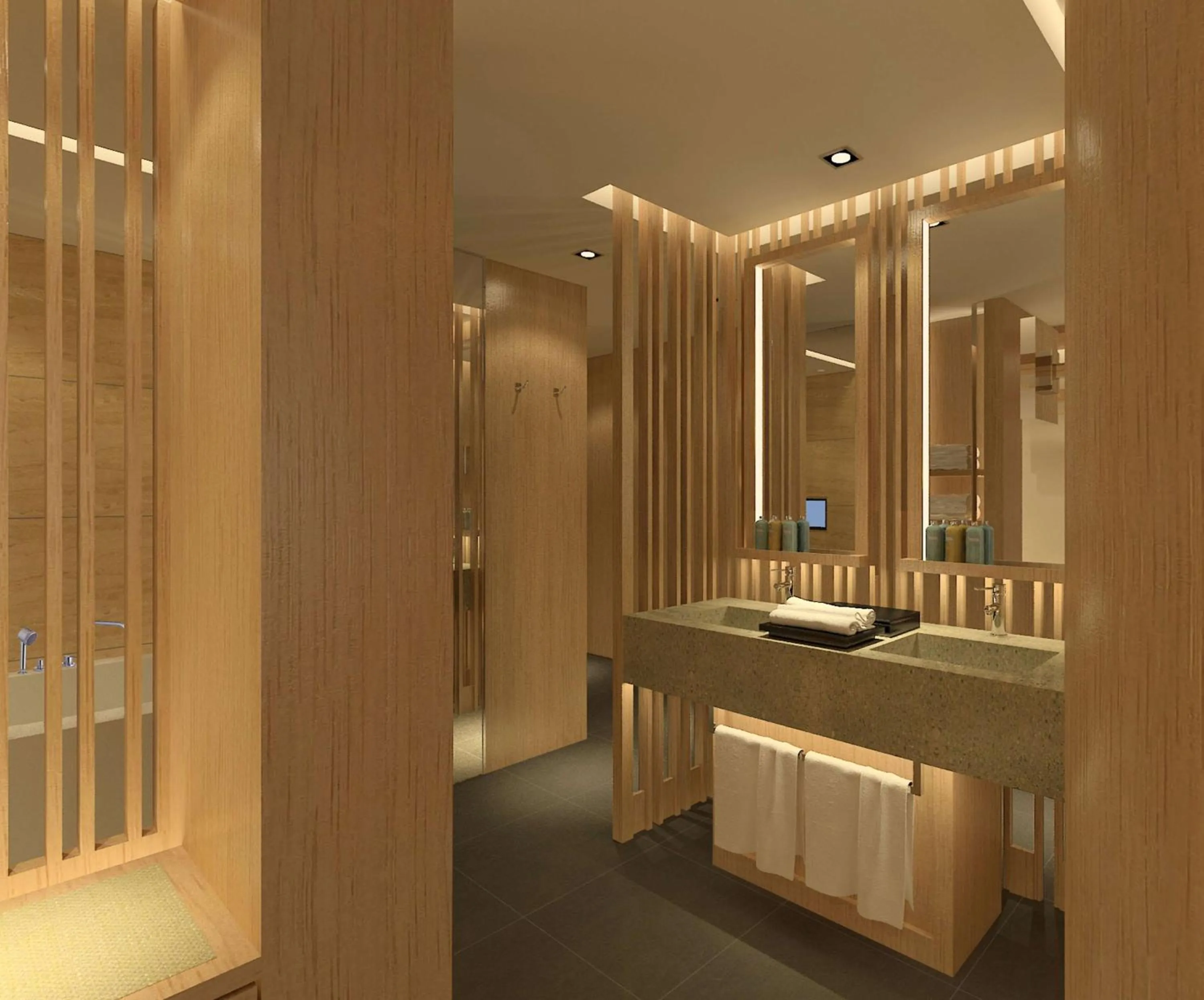 Bathroom in Conrad Seoul