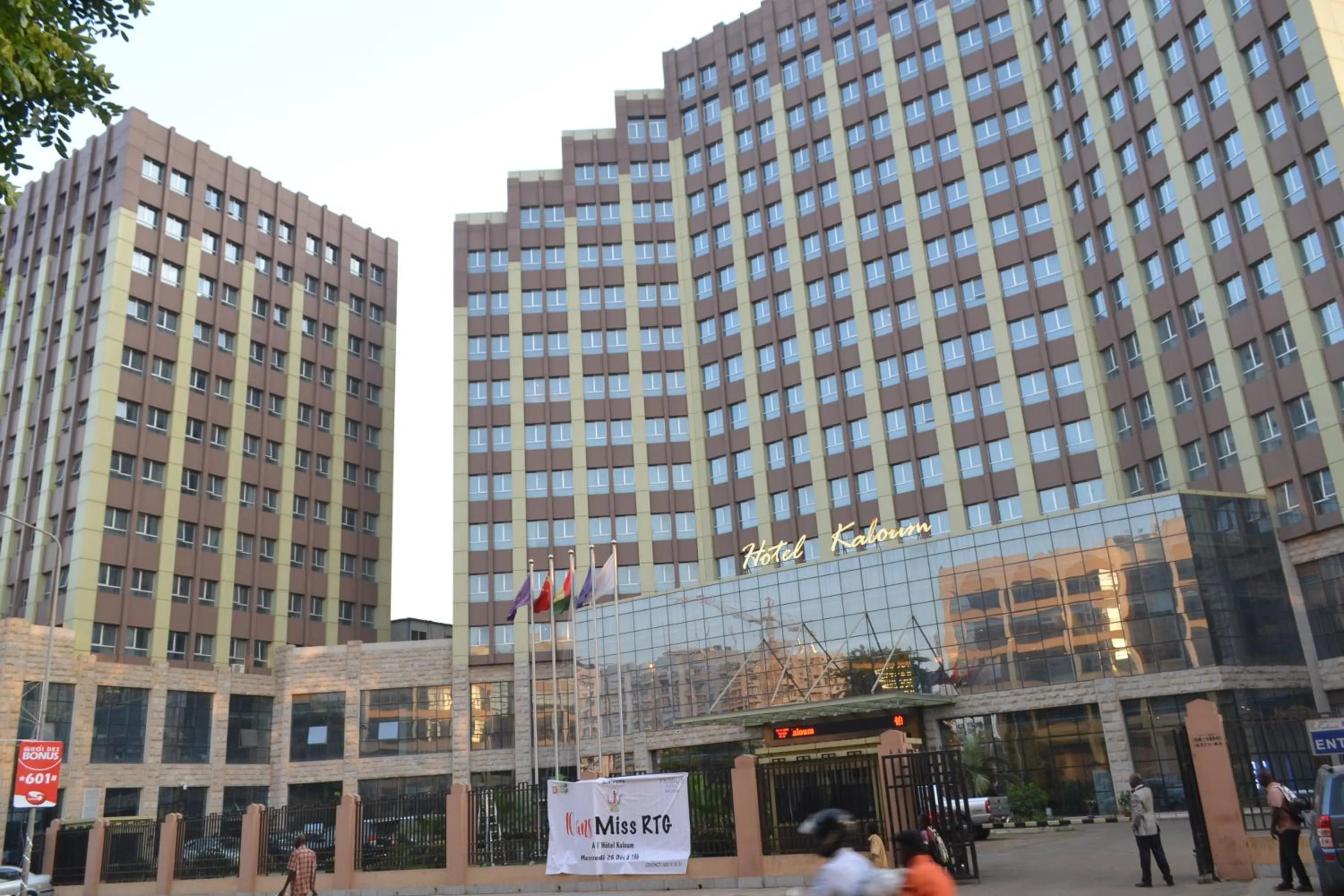 Property building in Hotel Kaloum