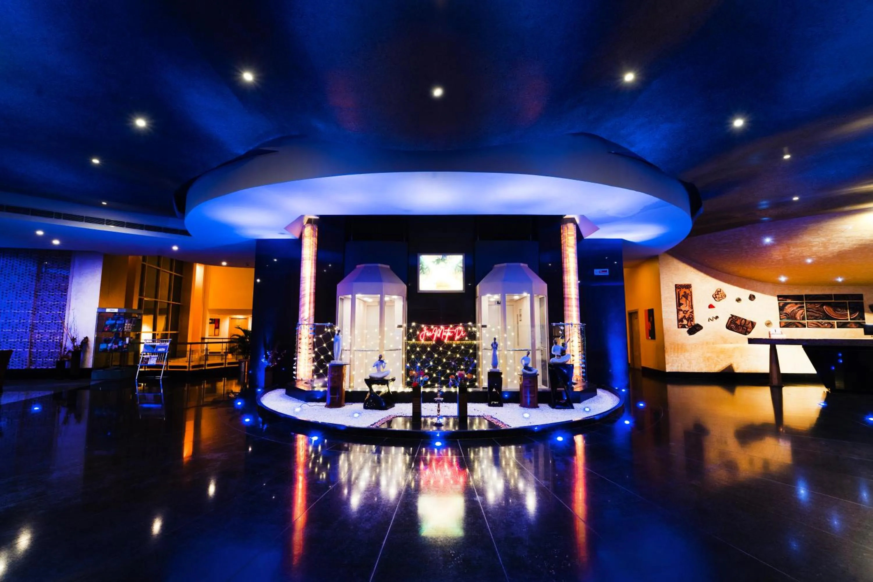 Facade/entrance in K C Residency Katra