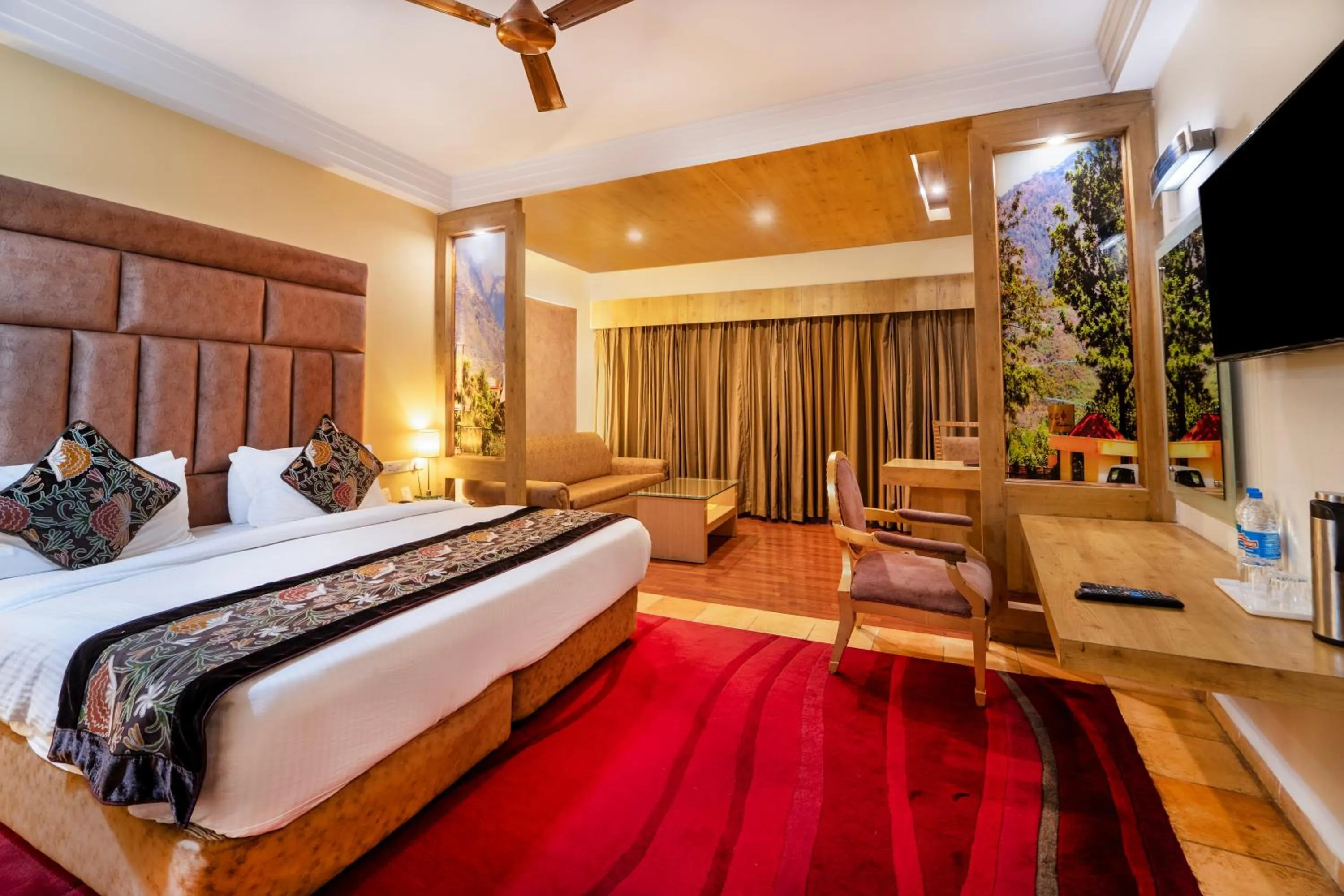 Property building, Bed in K C Residency Katra