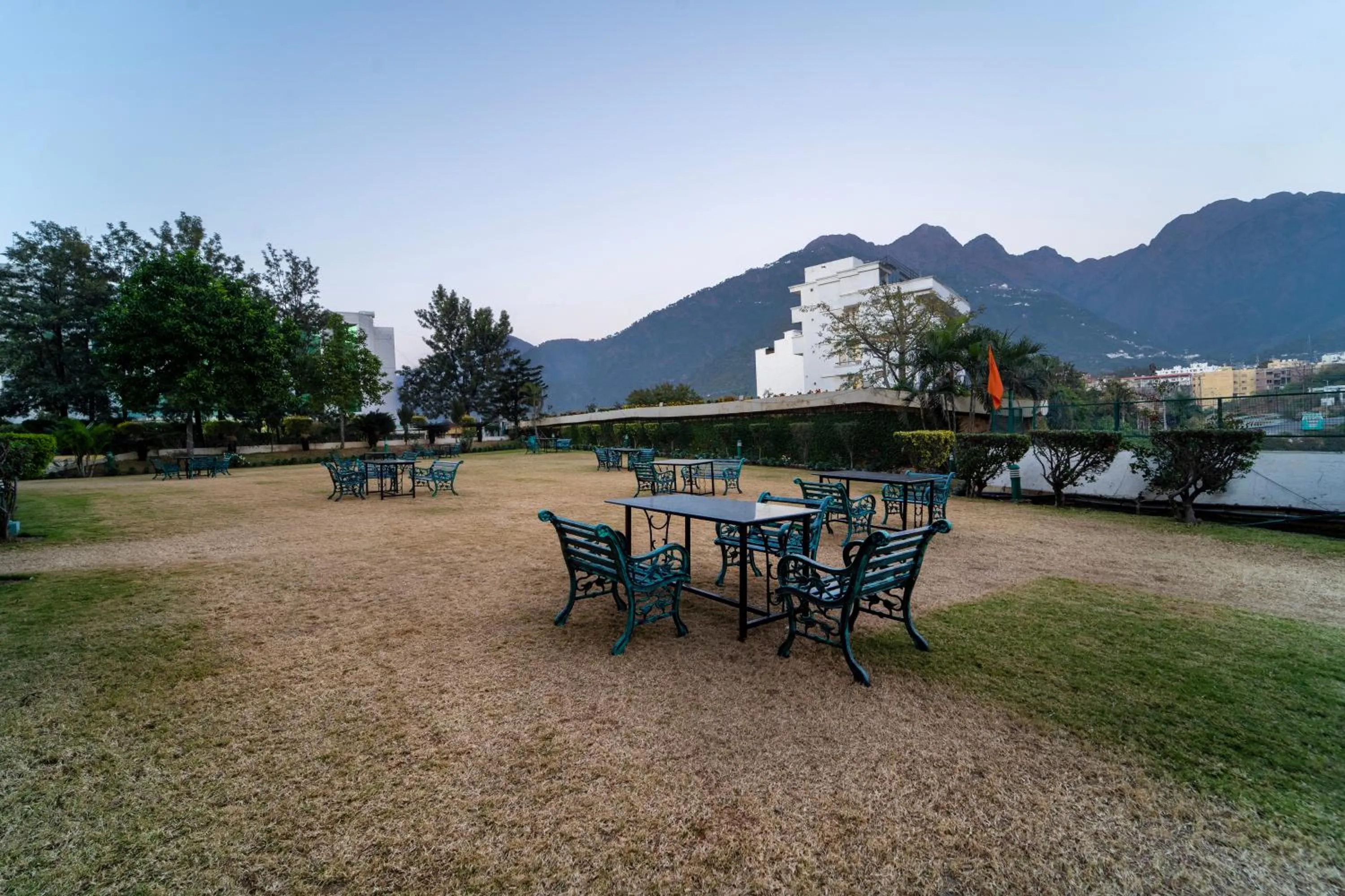 Garden view in K C Residency Katra