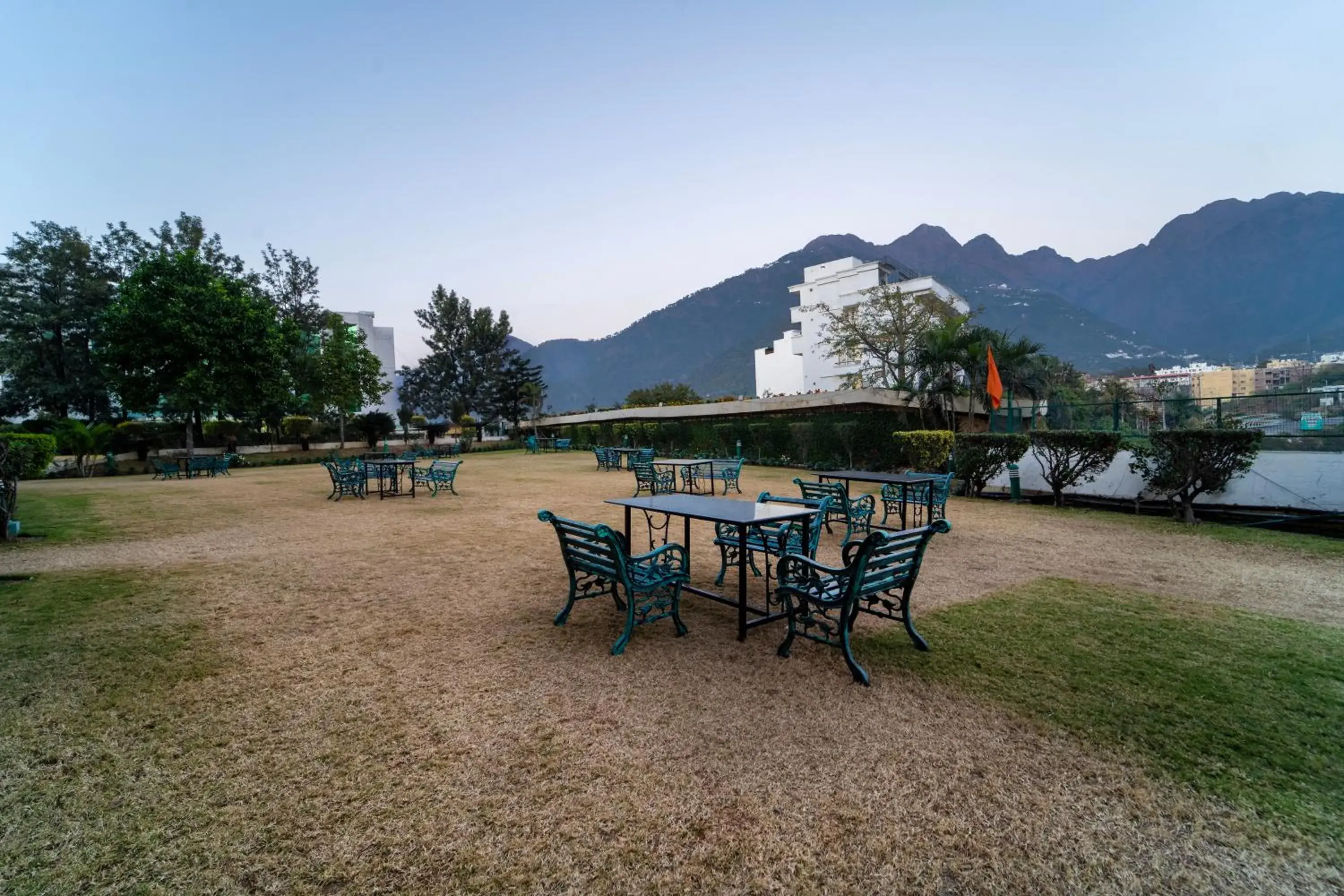 Garden view in K C Residency Katra Garden view in K C Residency Katra