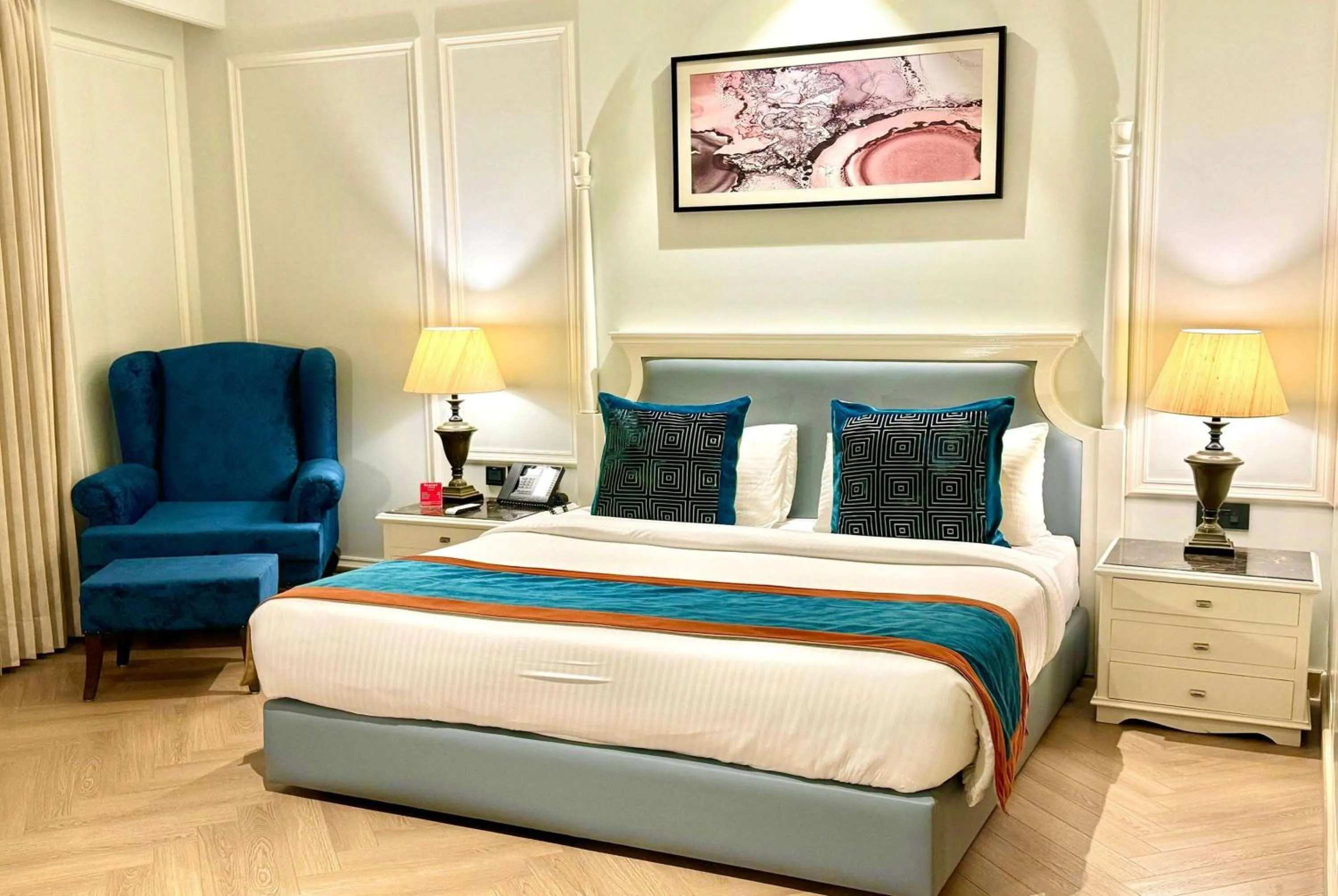 Photo of the whole room, Bed in Ramada by Wyndham Jalandhar City Center