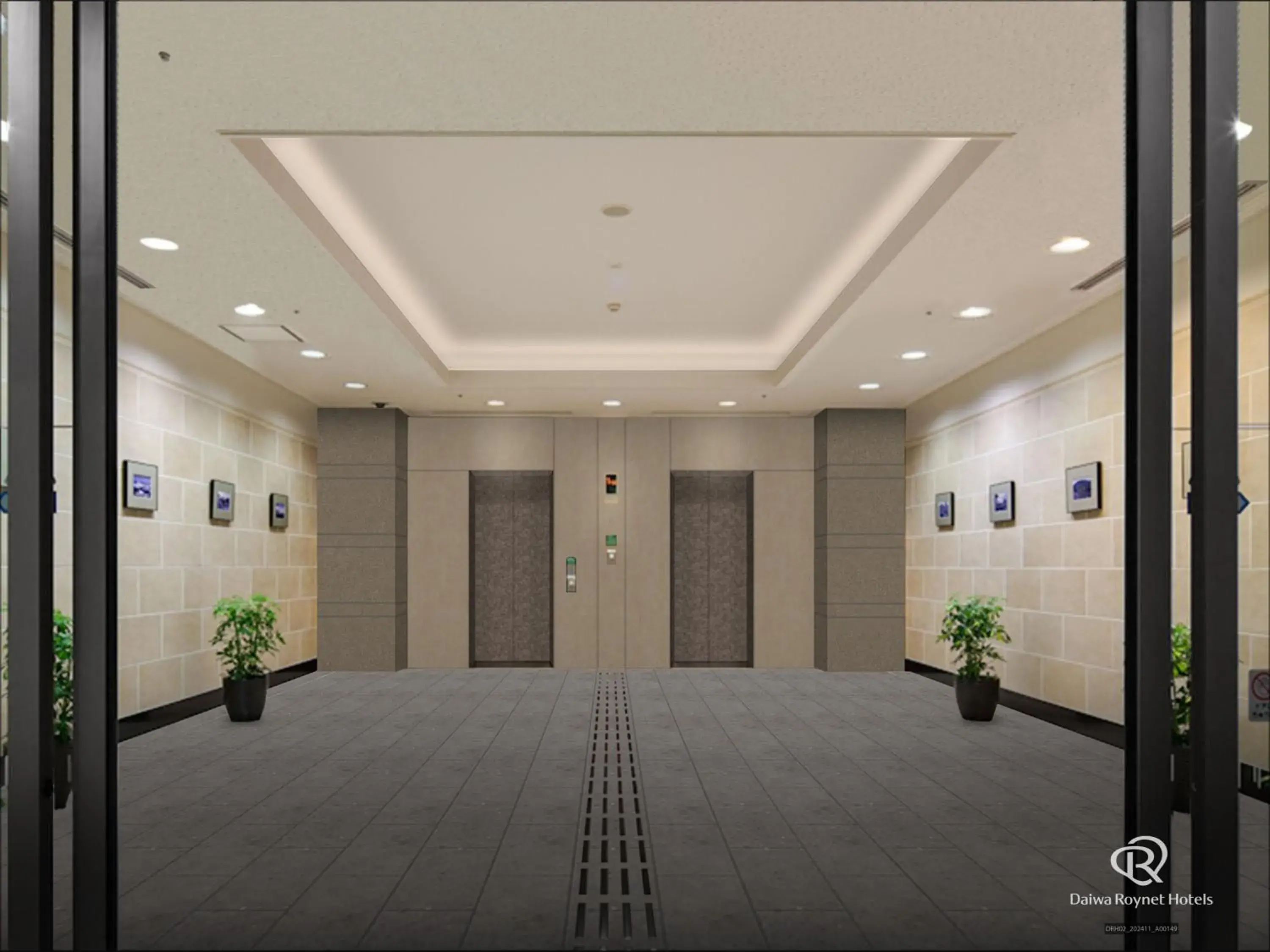 Property building in Daiwa Roynet Hotel Mito Property building in Daiwa Roynet Hotel Mito