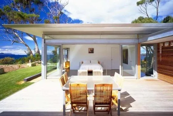 Patio in Avalon Coastal Retreat