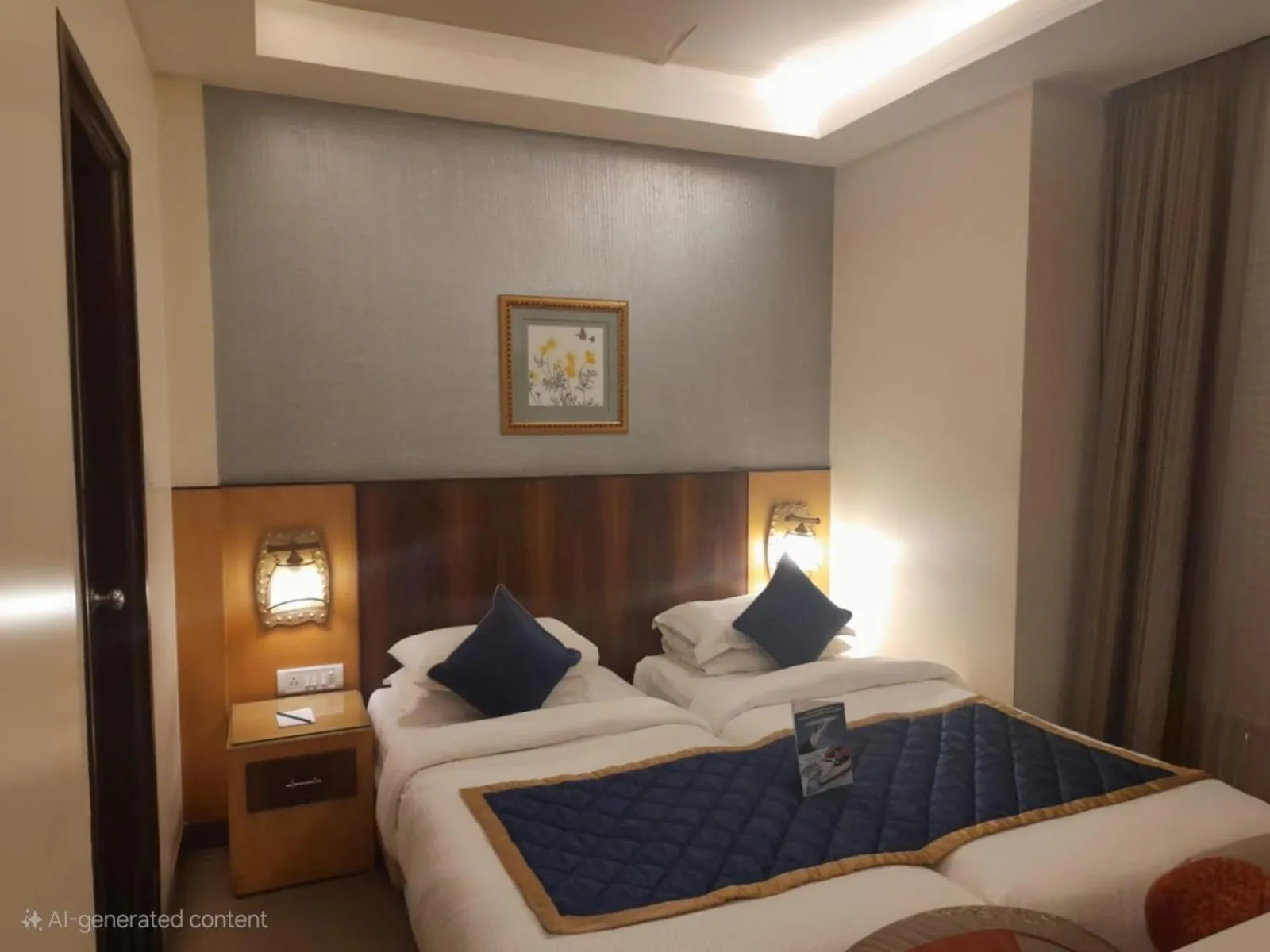 Bed in Hotel Silicrest