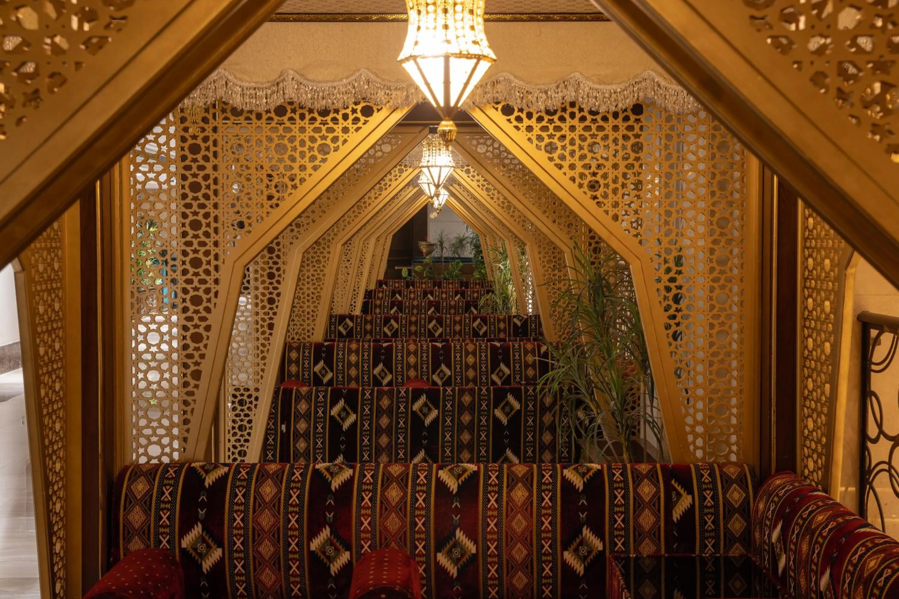 Seating area in Violet Al Azizia Hotel MASJID Al Qatari